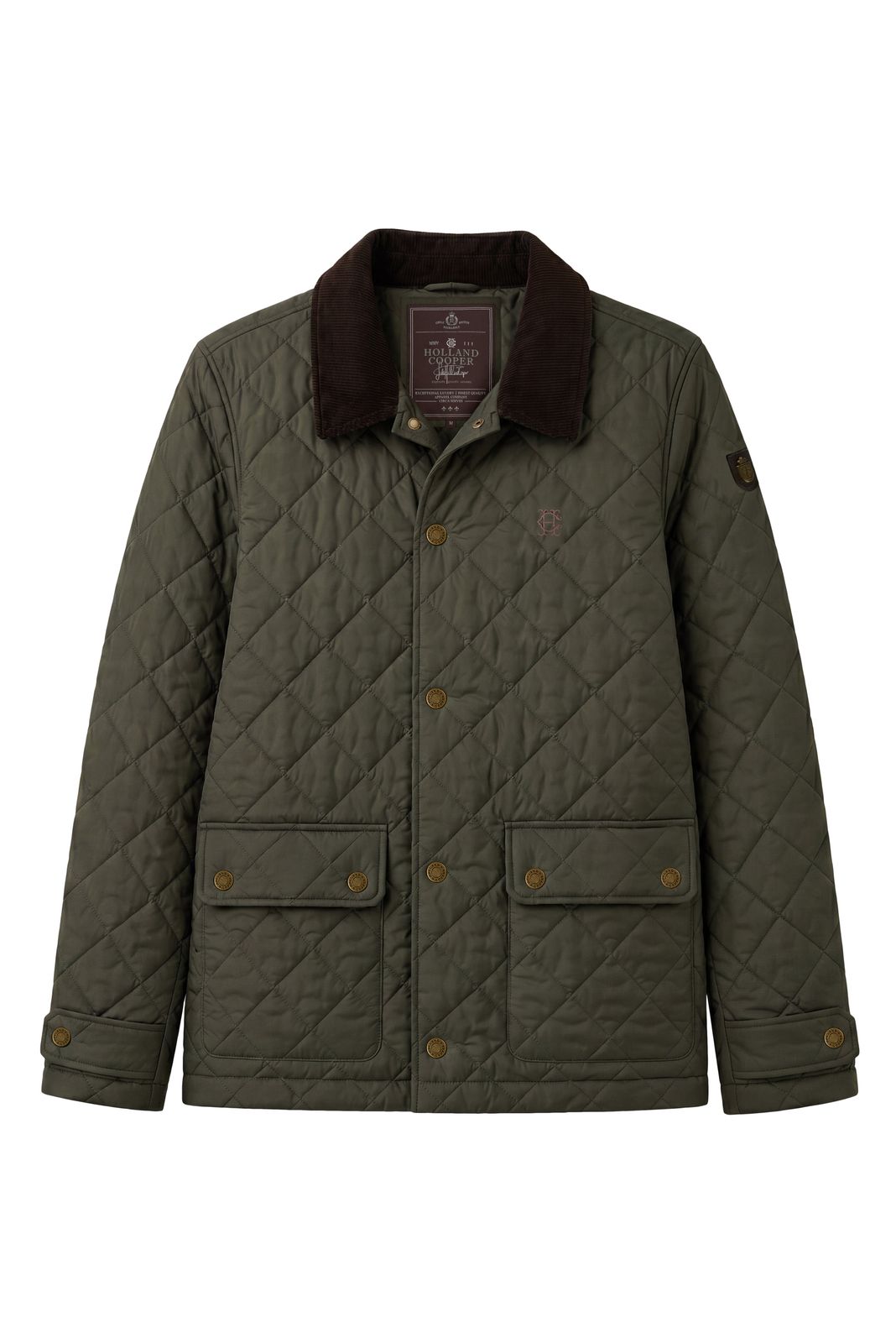 Men's Country Quilted Jacket (khaki)
