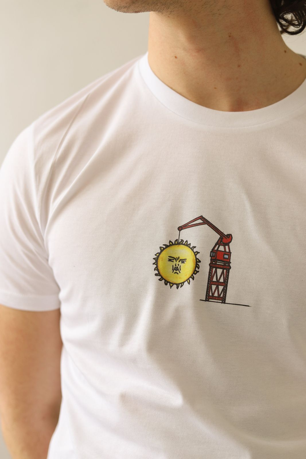 Moody Sun | 100% Organic Cotton Relaxed T-Shirt