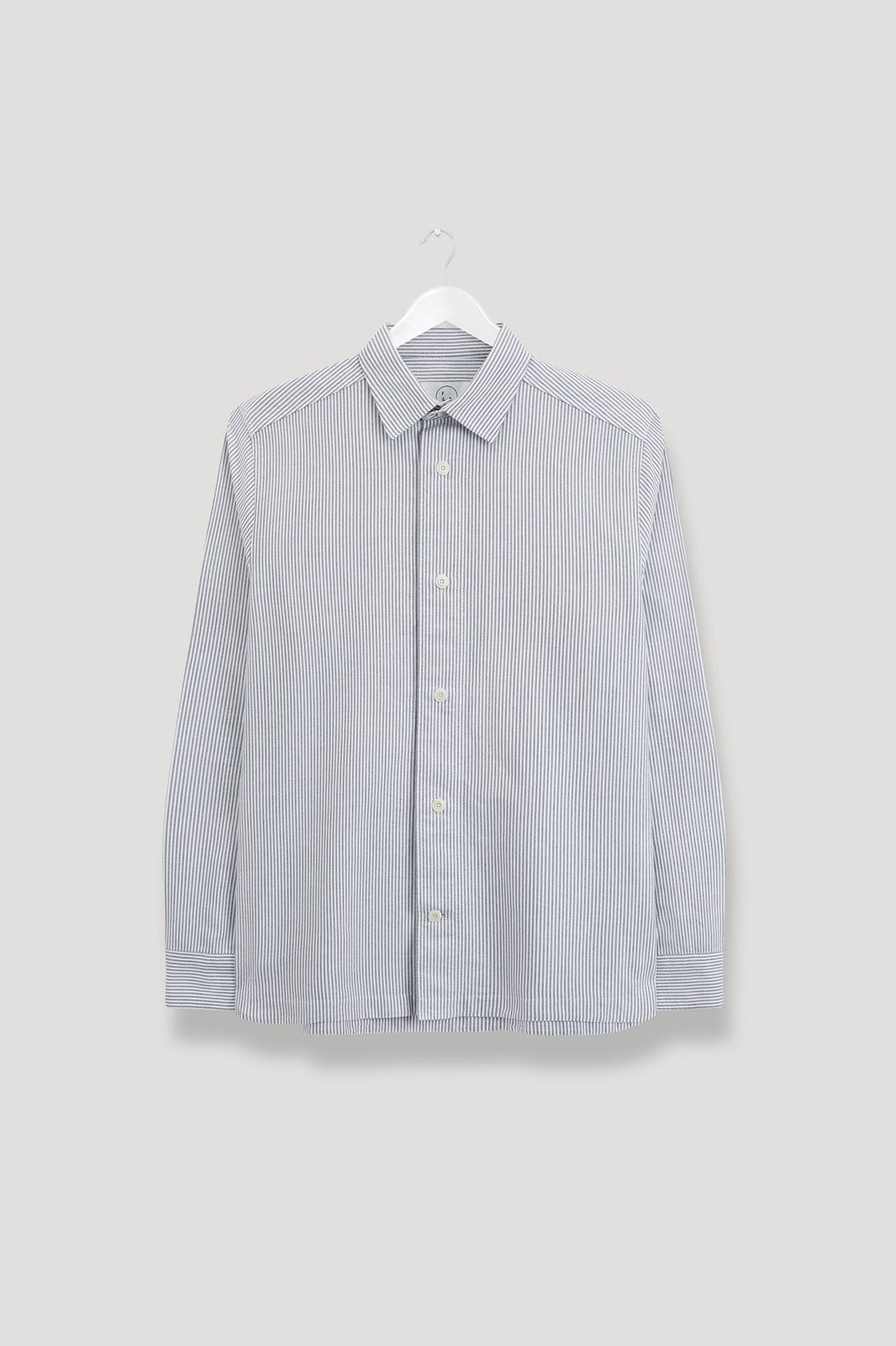 Washed Oxford Stripe Everyday Shirt