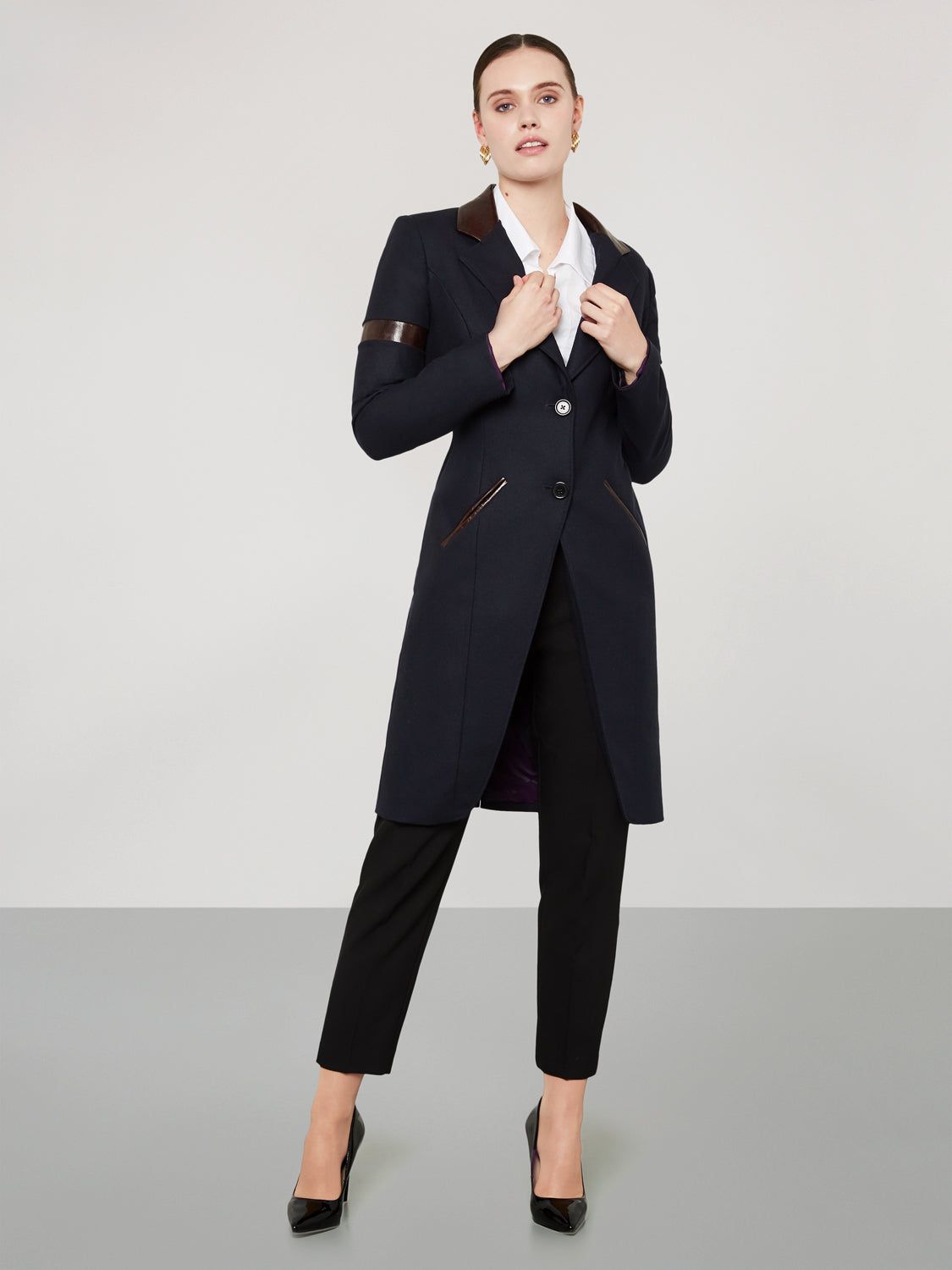 Navy Temptation Coat