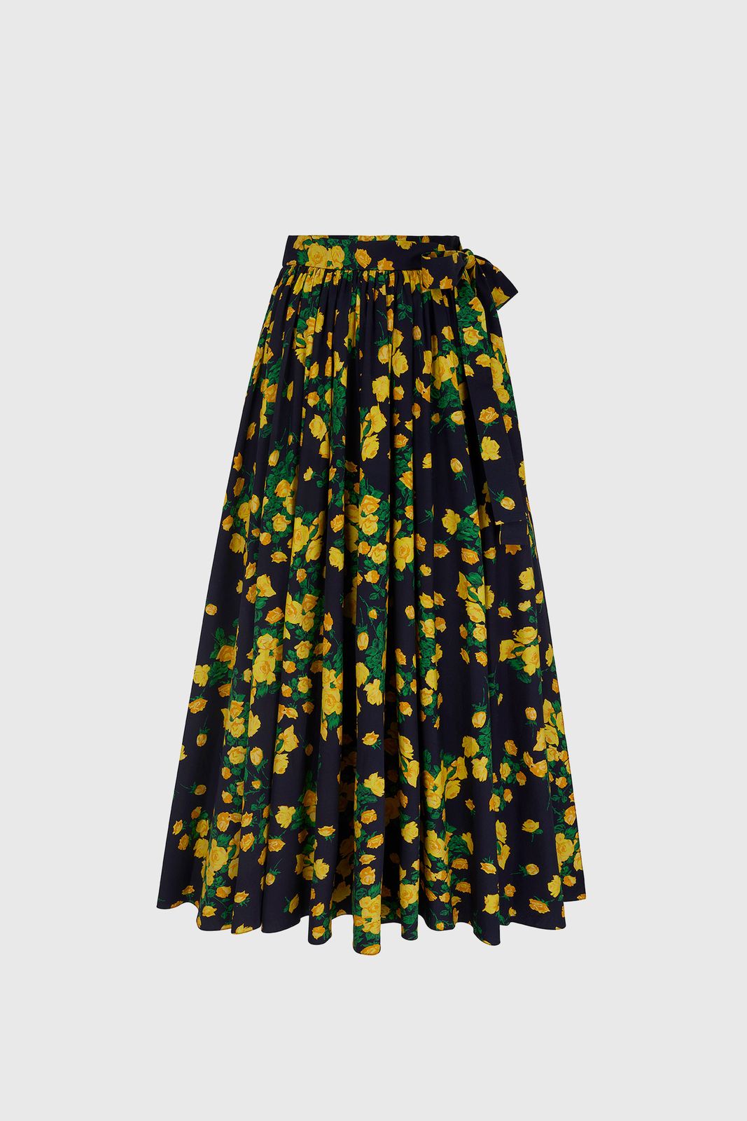 Evelyna Cotton Poplin Skirt
