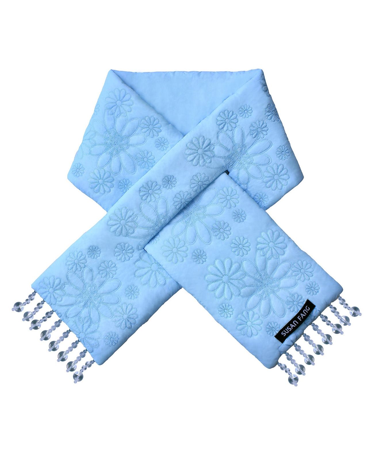 QUILTING BEADED SCARF