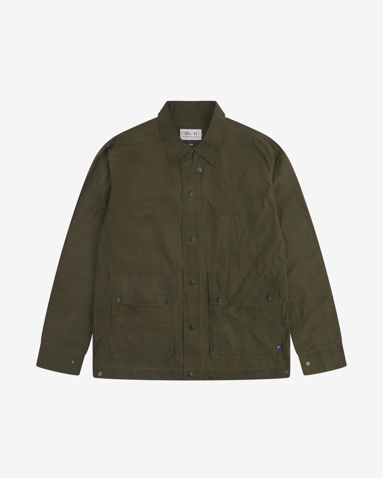 7001 North West Wax Jacket - Pennine green