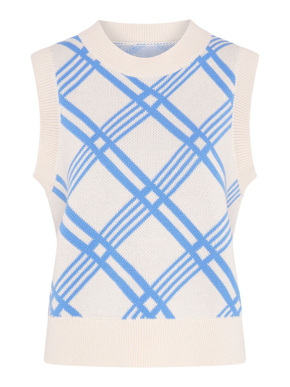 Bobbi Large Check Vest