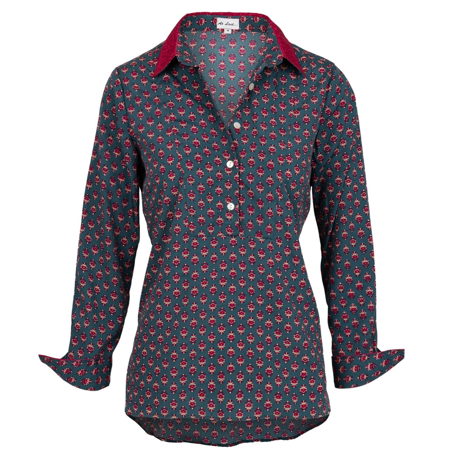 Soho Shirt In Smokey & Damson