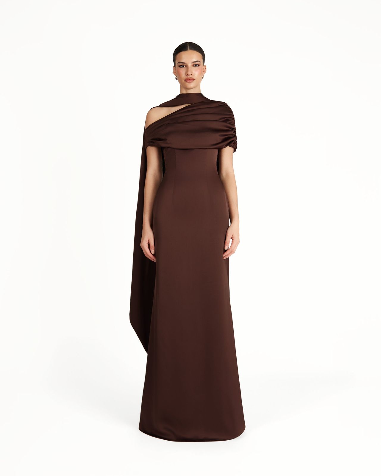 Kiris Dress - Brown