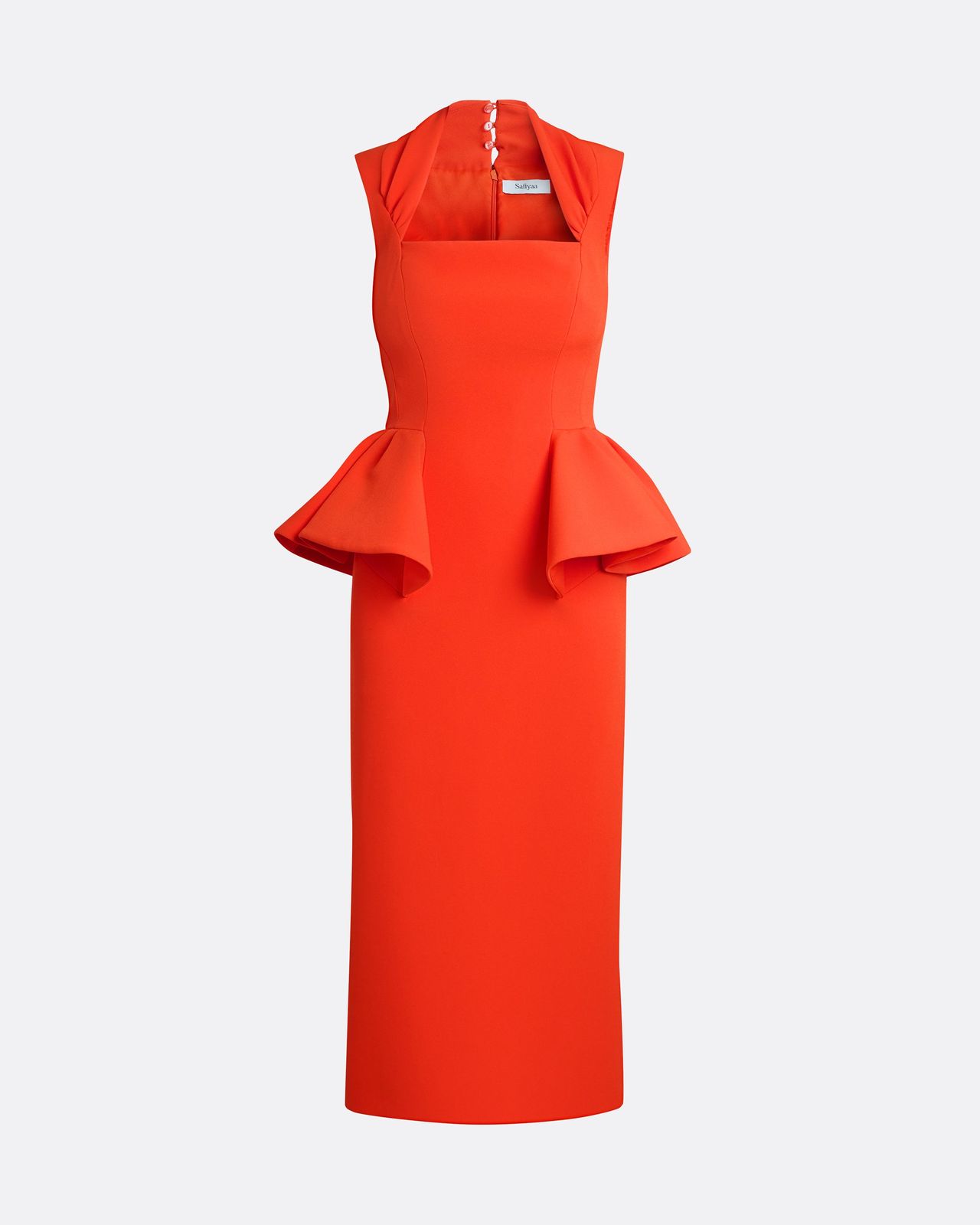 Milou Midi Dress In Apple Red
