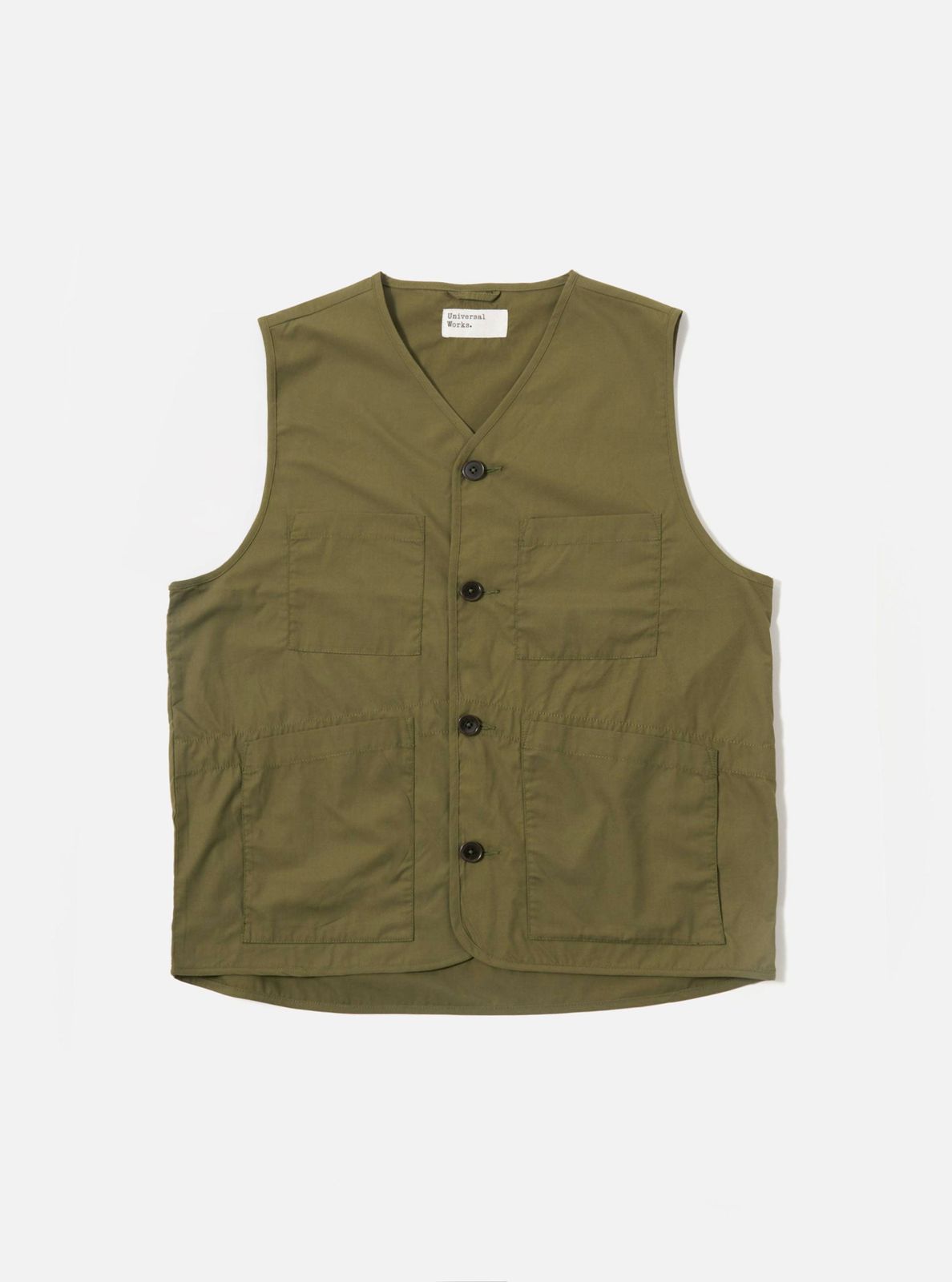 Olive Recycled Polytech City Waistcoat