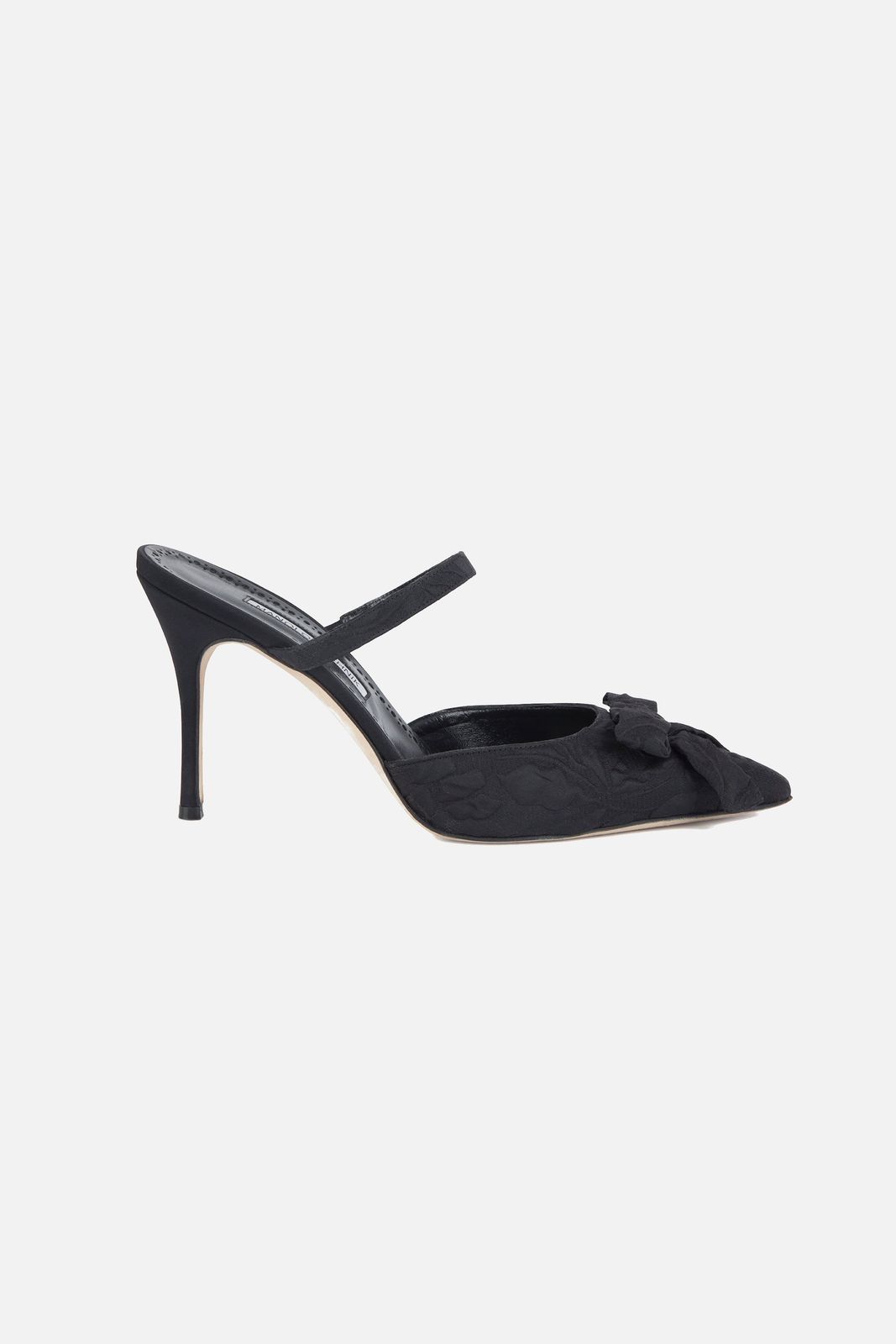 Lurumi Shoe in Black Double Warp Floral