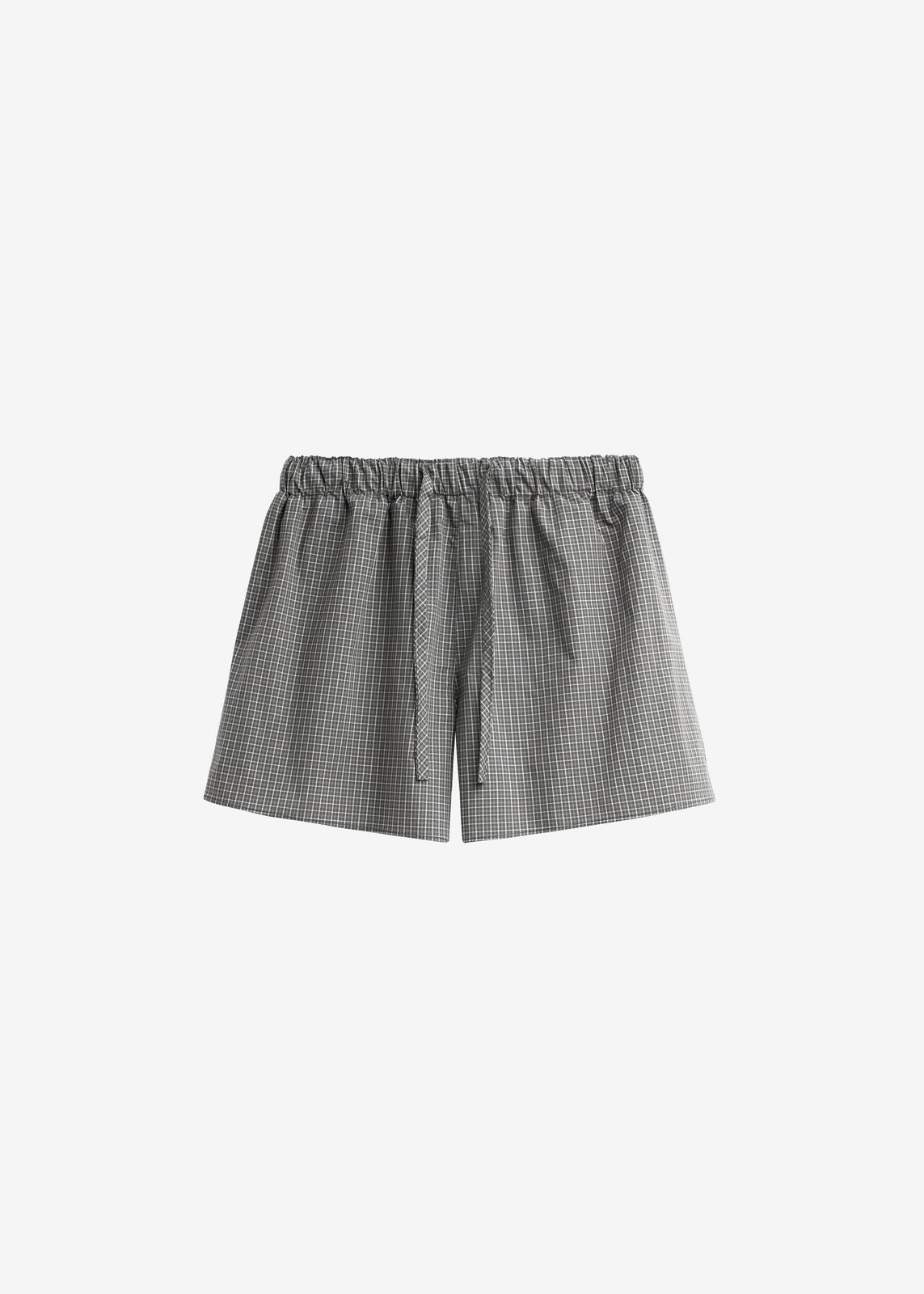 Ello Boxer Shorts - Checked Grey
