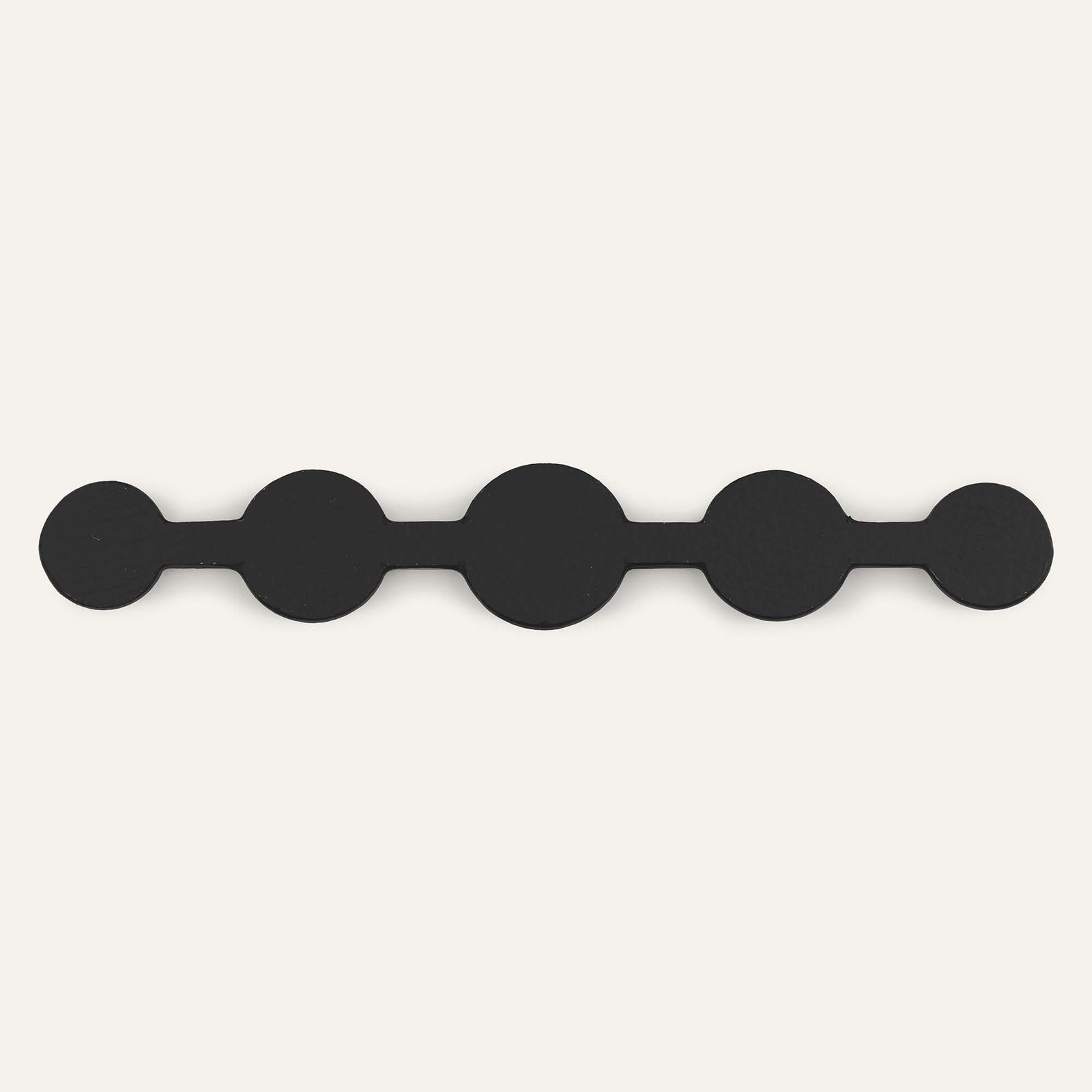 Deco Solo Classic | Black with Silver hardware