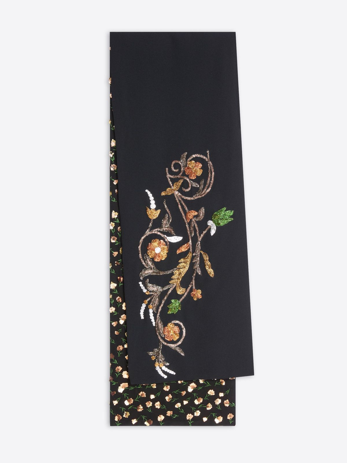 Embroidered scarf