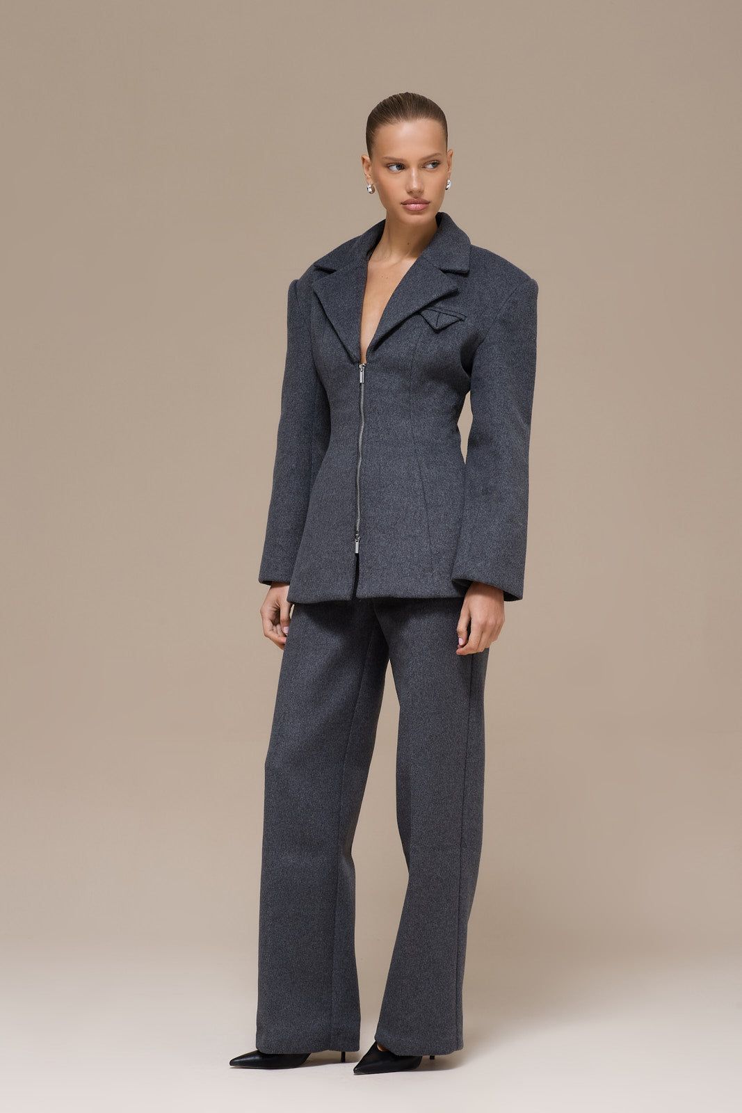 HANSA TROUSER | CHARCOAL
