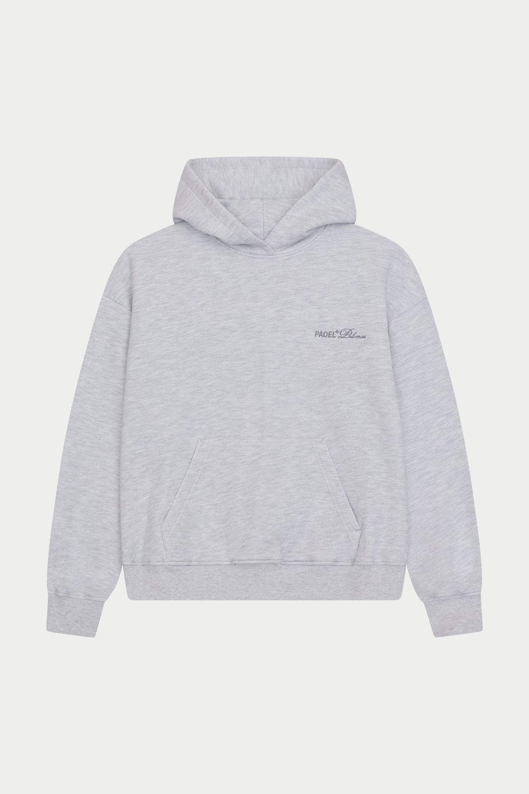 PADEL & PALOMAS OVERSIZED HOODIE - GREY MARL