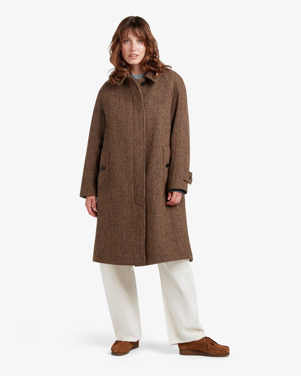 Women's Selvon Harris Tweed® Overcoat
