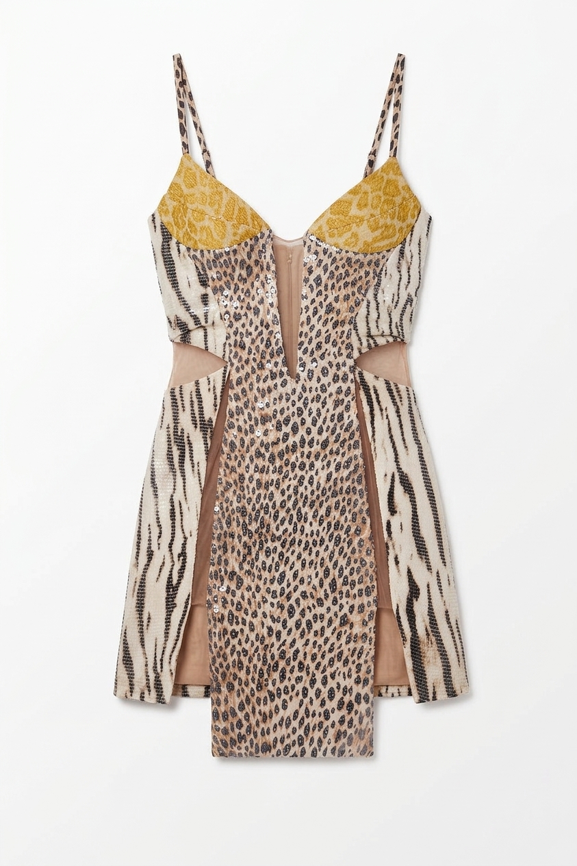 Renni Mini Dress In Wild