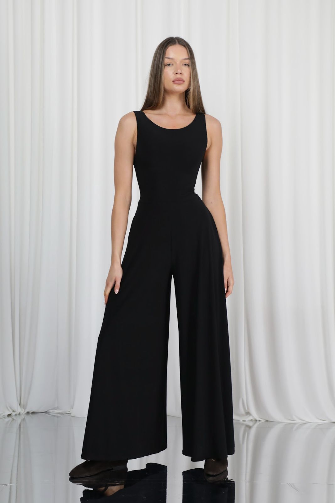 Joy Reversible Wide Leg Jumpsuit