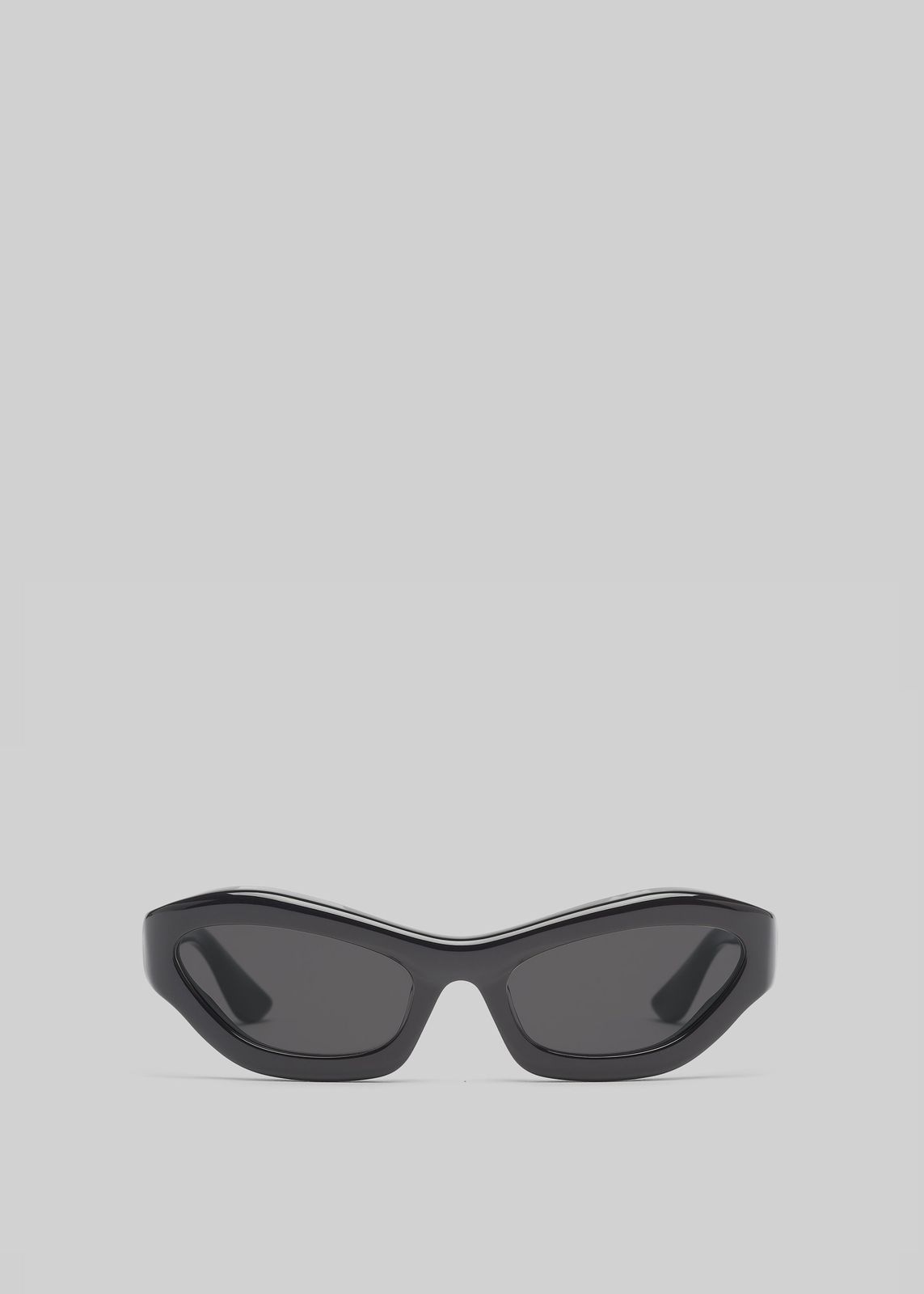 Port Tanger Hayya Sunglasses - Black Acetate/Black Lens