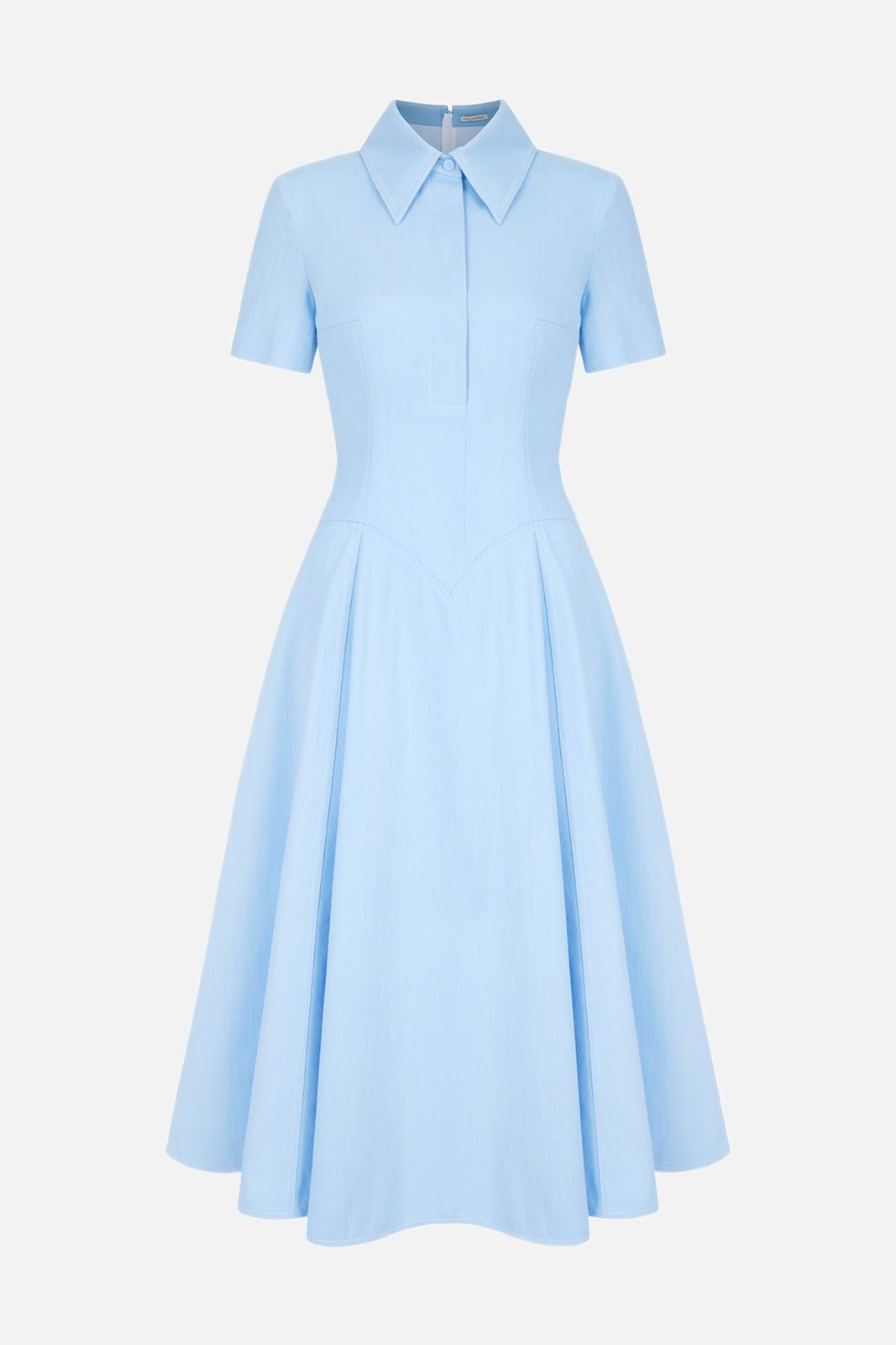 Jody Dress in Icy Blue Denim