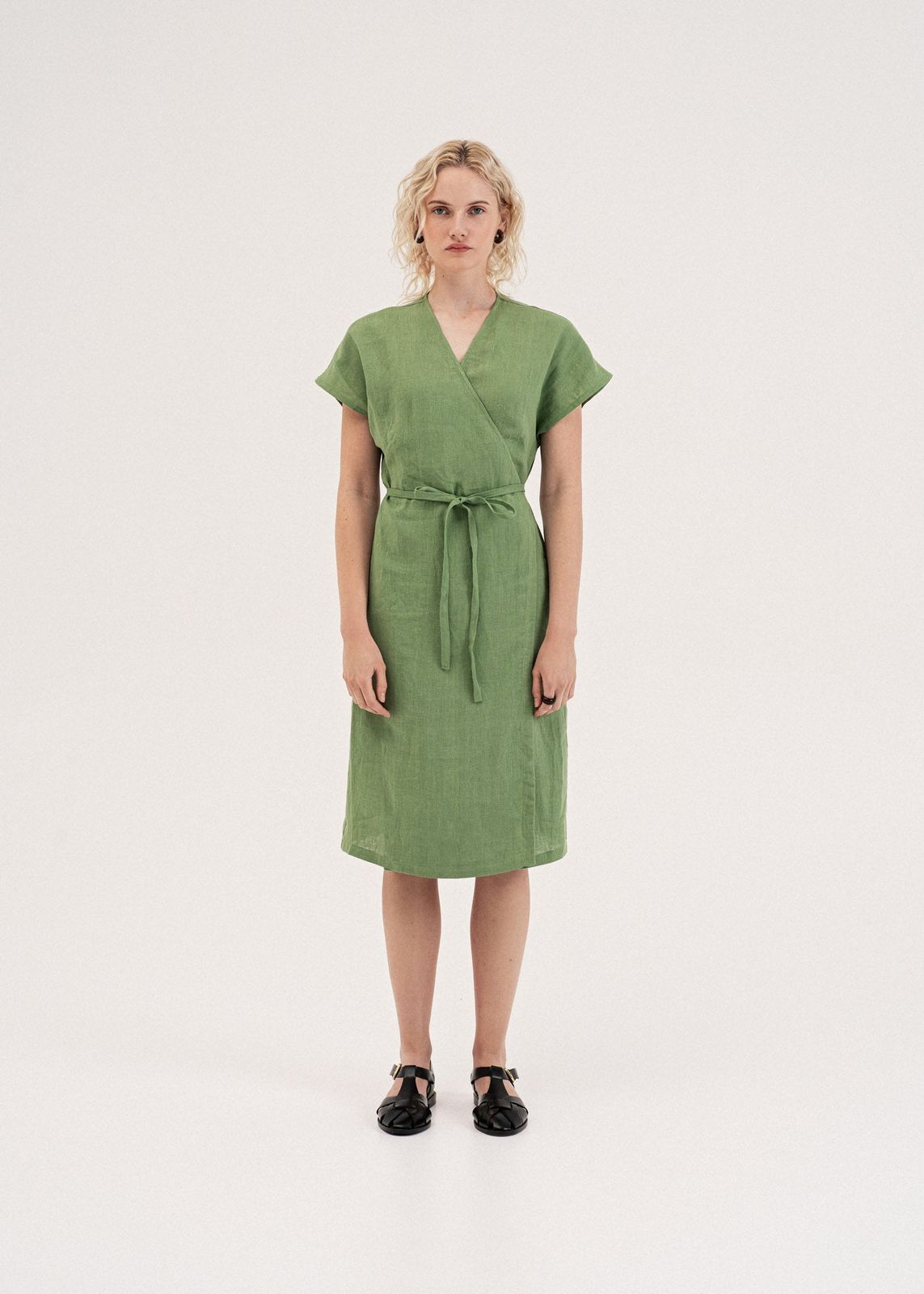 Rome | 100% Linen Wrap Dress | Various Colours