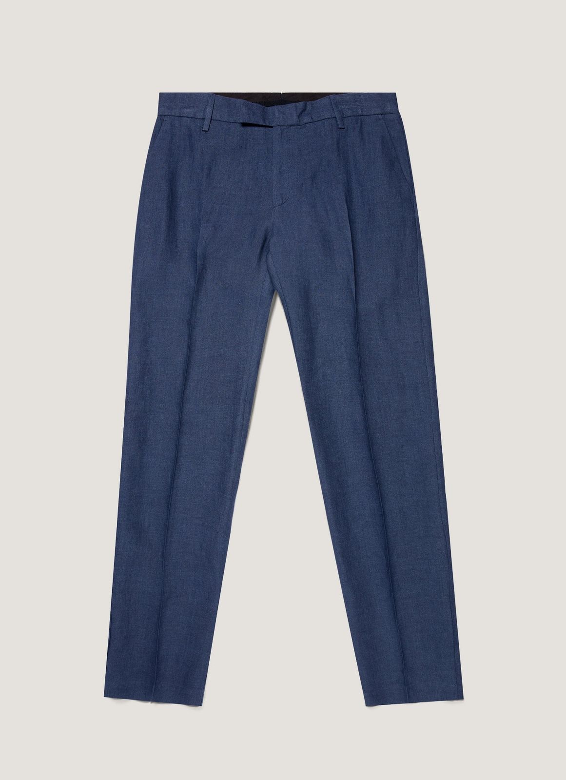 Men's Linen Trouser in Light Navy
