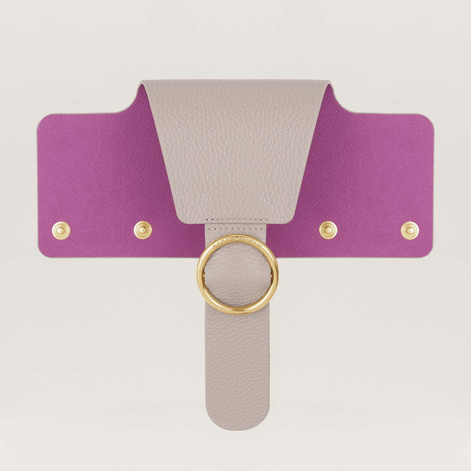Ring Flap Classic | Porcelain with Gold hardware