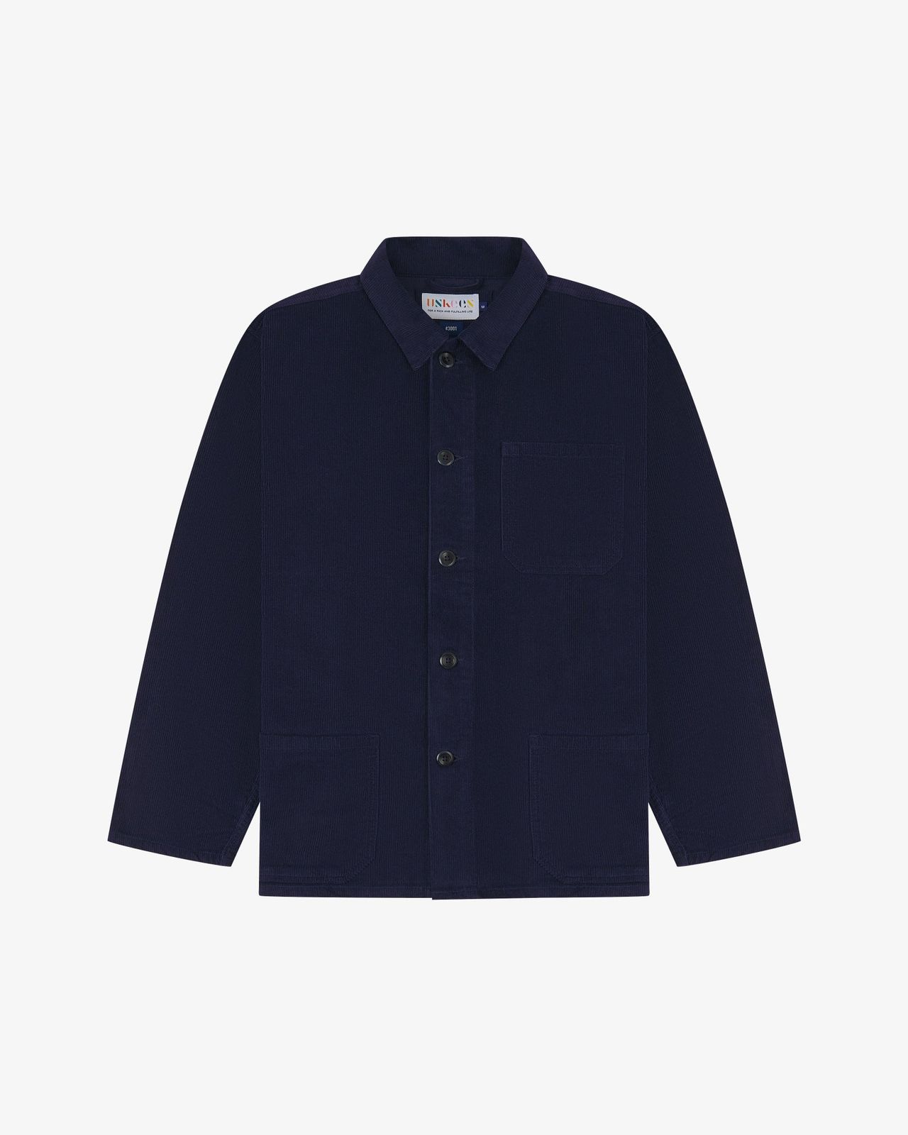 3001 Cord overshirt - deep indigo