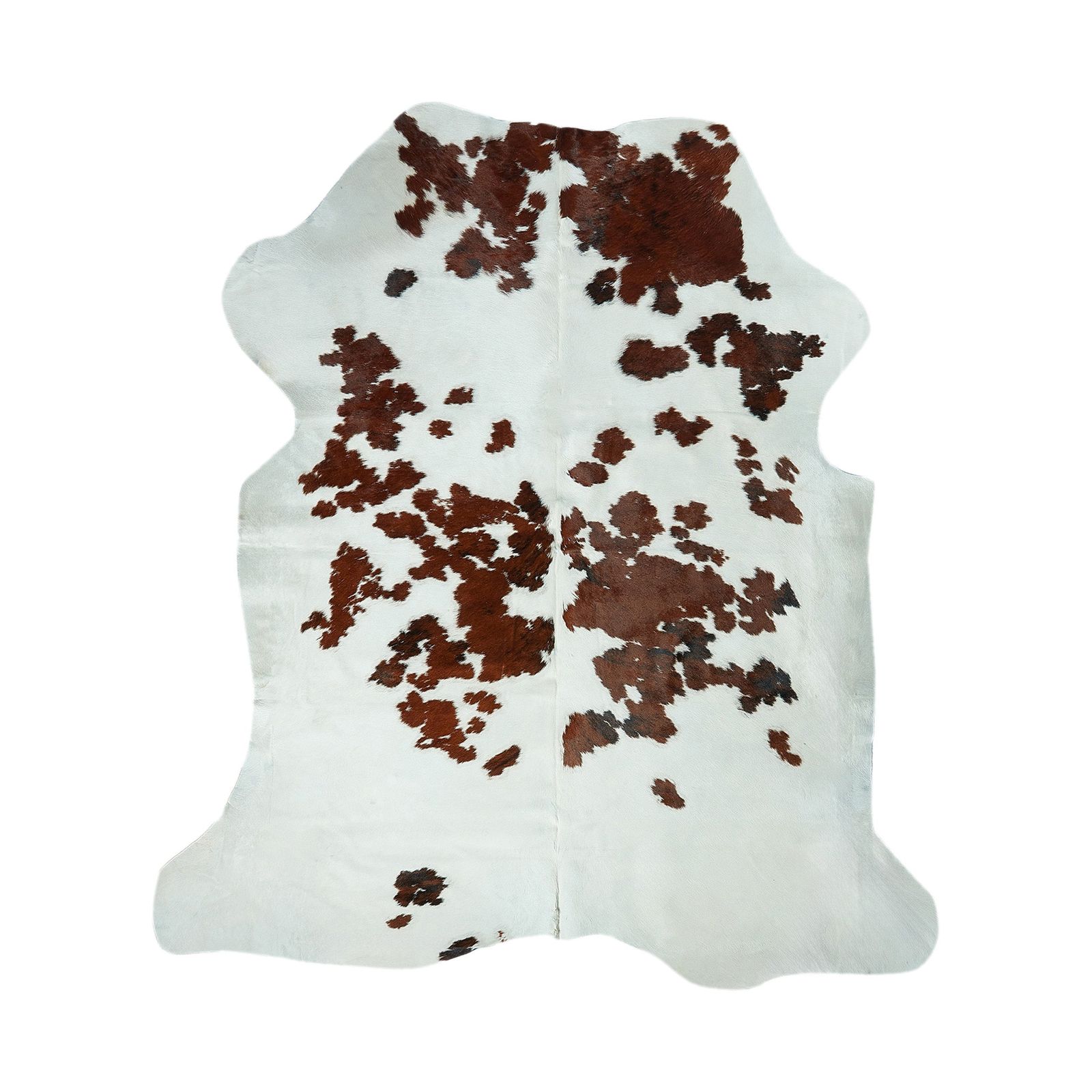 Cowhide Rug - Brown & White (205cm x 185cm)