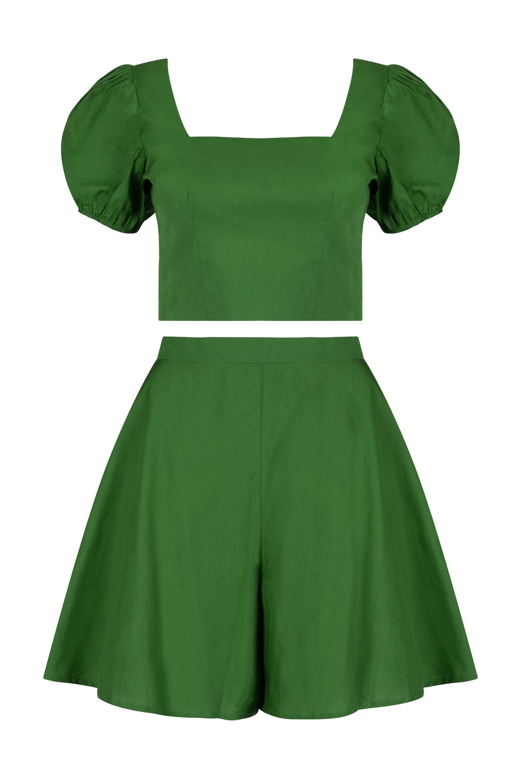 The Kōr Organic Cotton Summer Set in Green