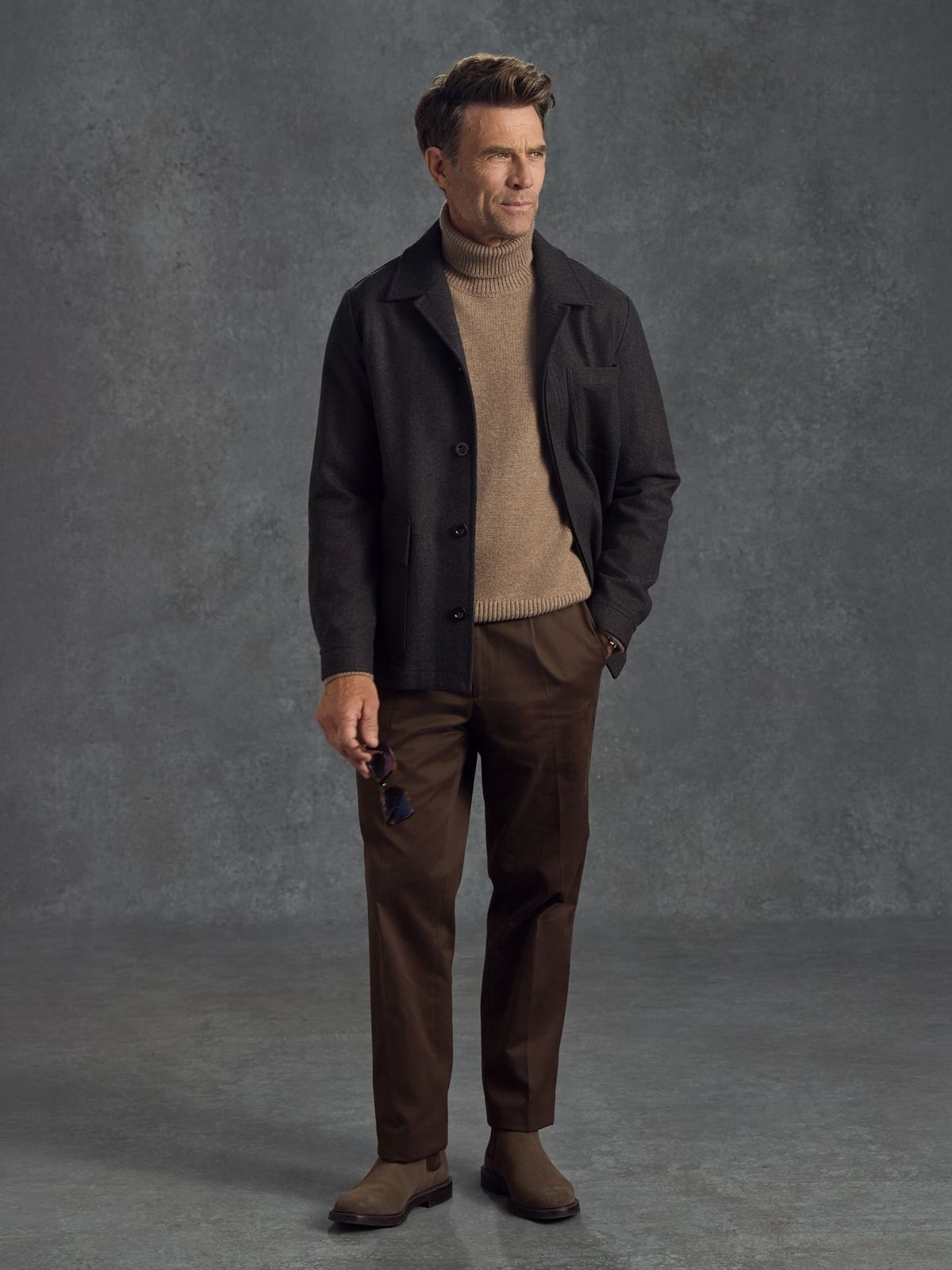 The Service Jacket - Brown