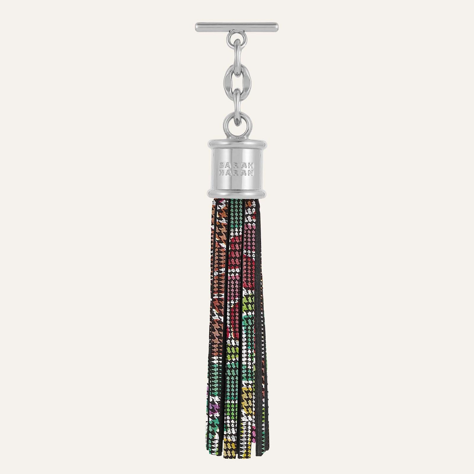 Capsule Tassel Classic | Kaleidoscope with Silver hardware