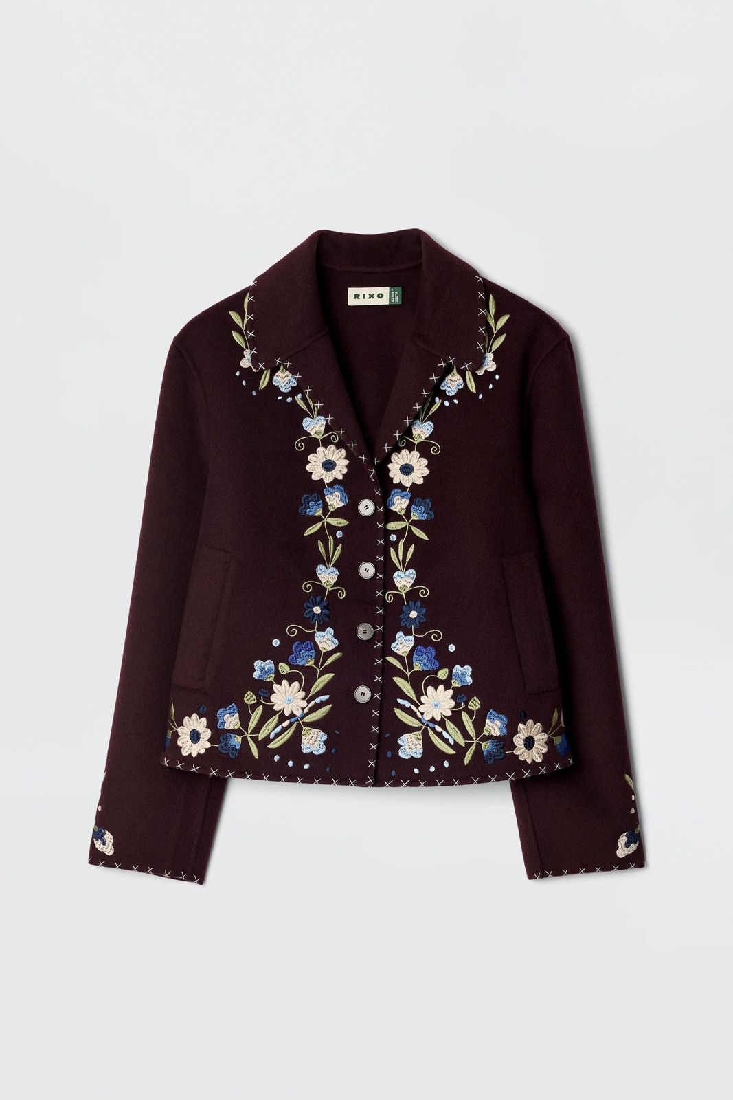 Jude - Bliss Embroidery Brown