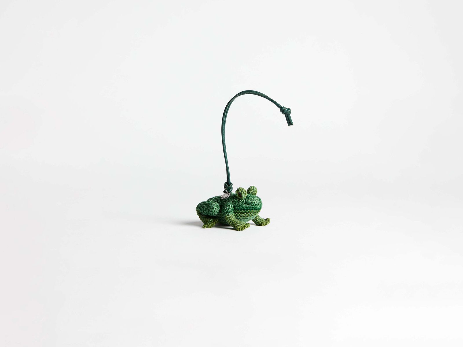 HAND-CROCHETED FROG CHARM