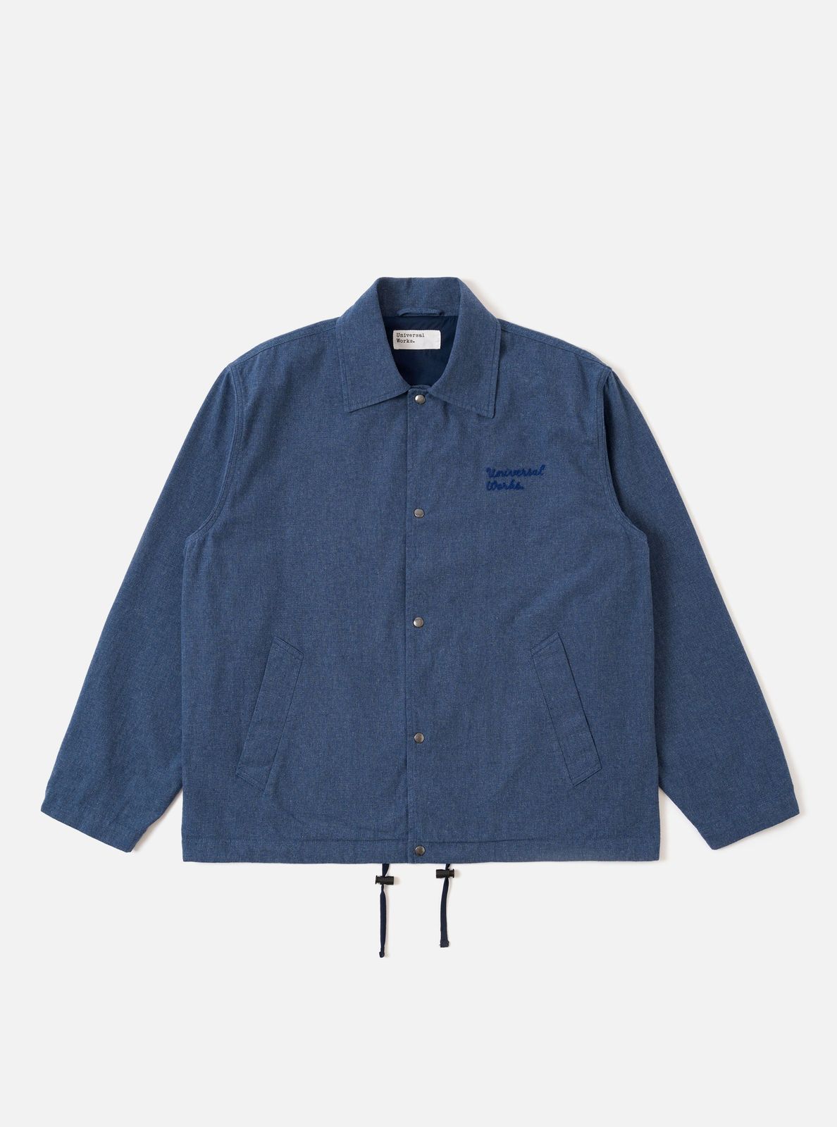 Blue Sintra Recycled Cotton Head Coach Jacket