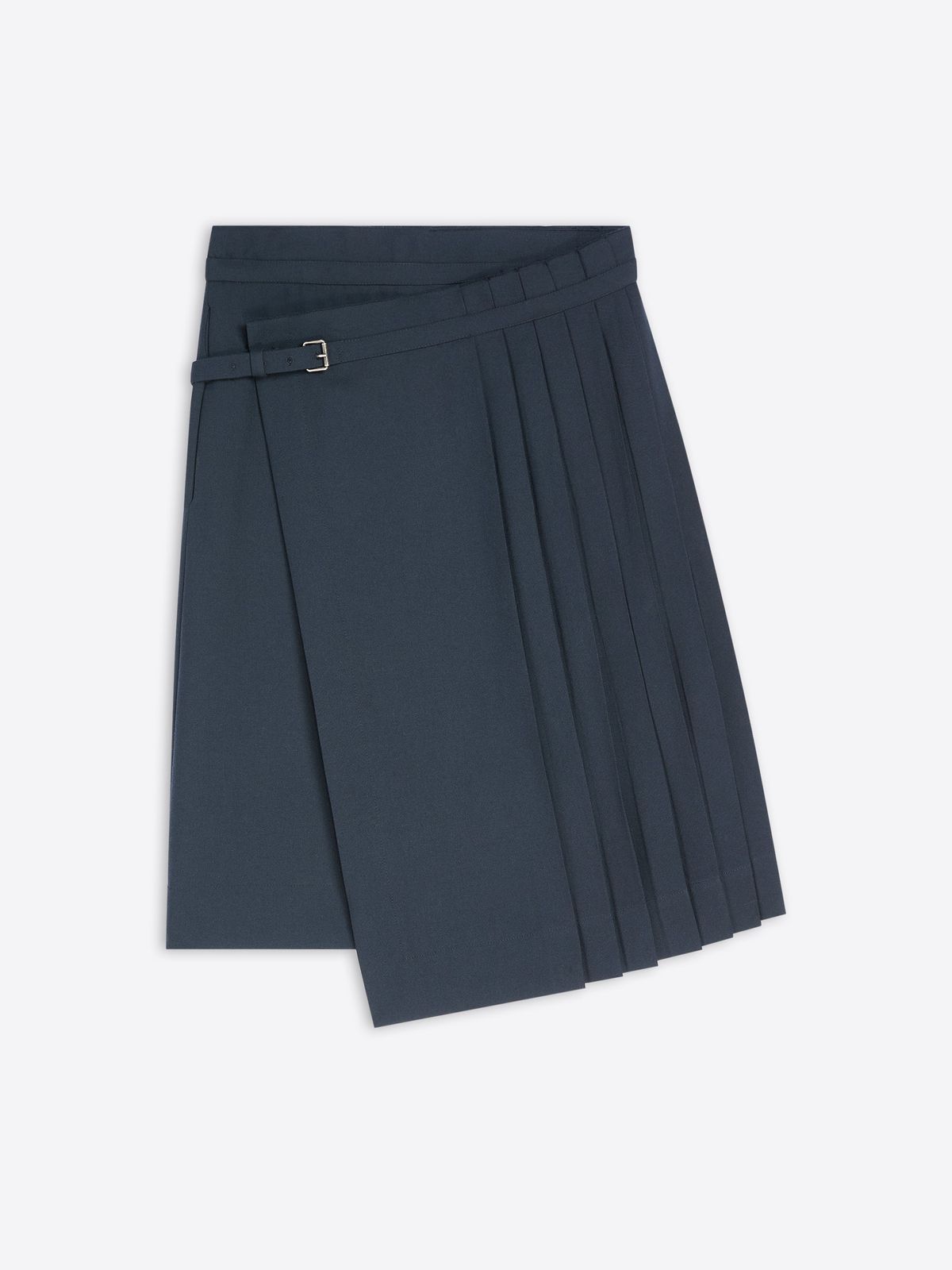 Pleated wool kilt