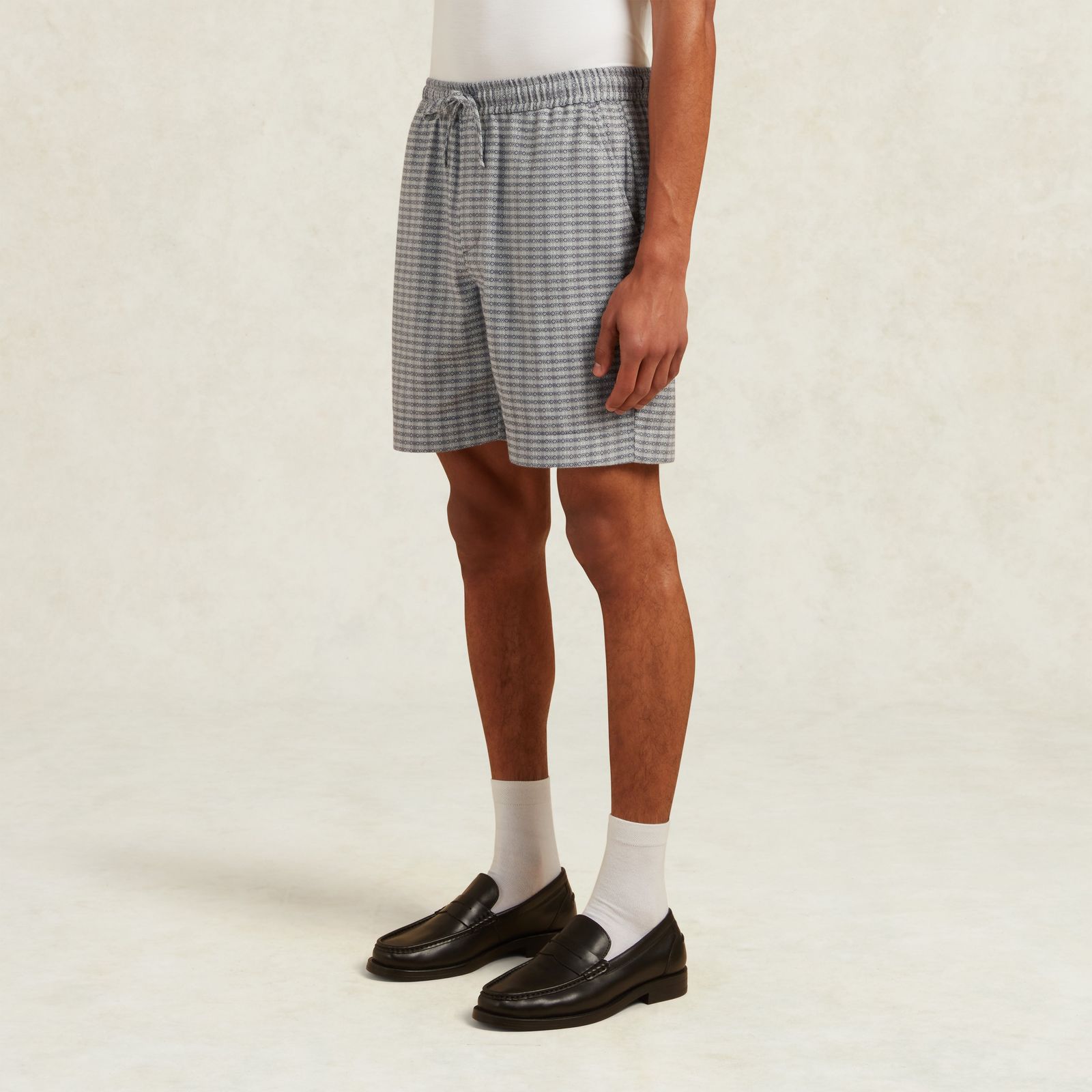 GRIDERO PORTUGUESE COTTON SHORT - GREY
