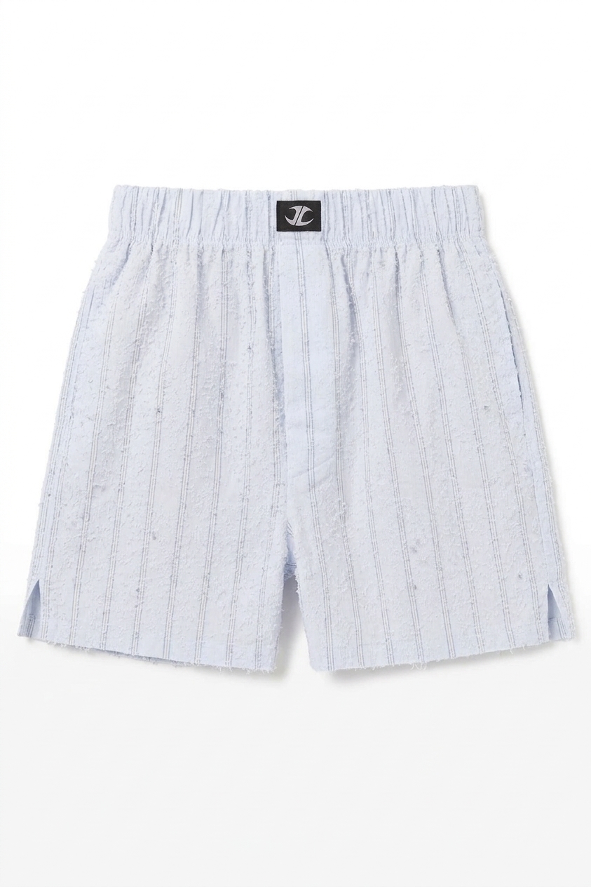 Groom Boxers - Blue Pinstripe