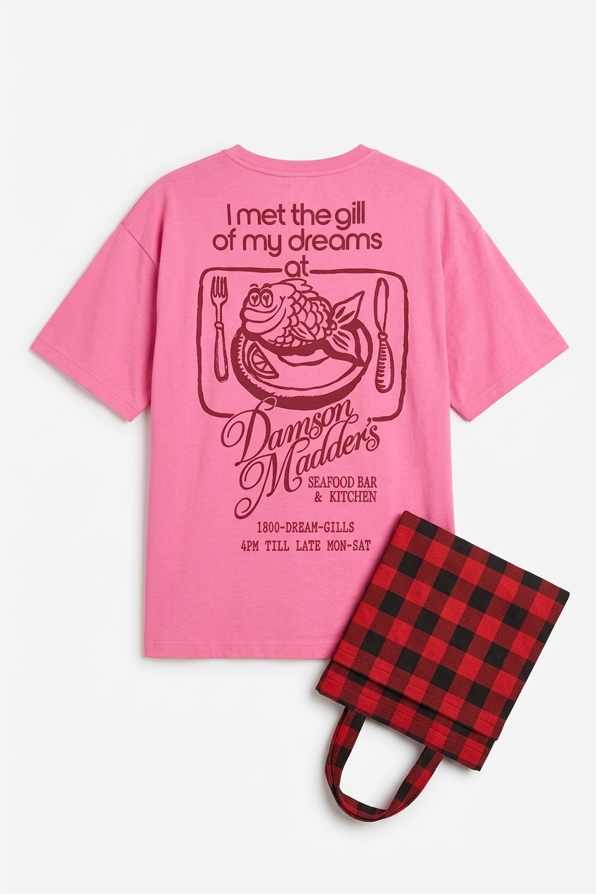 Gill Of Dreams Graphic Tee - Pink