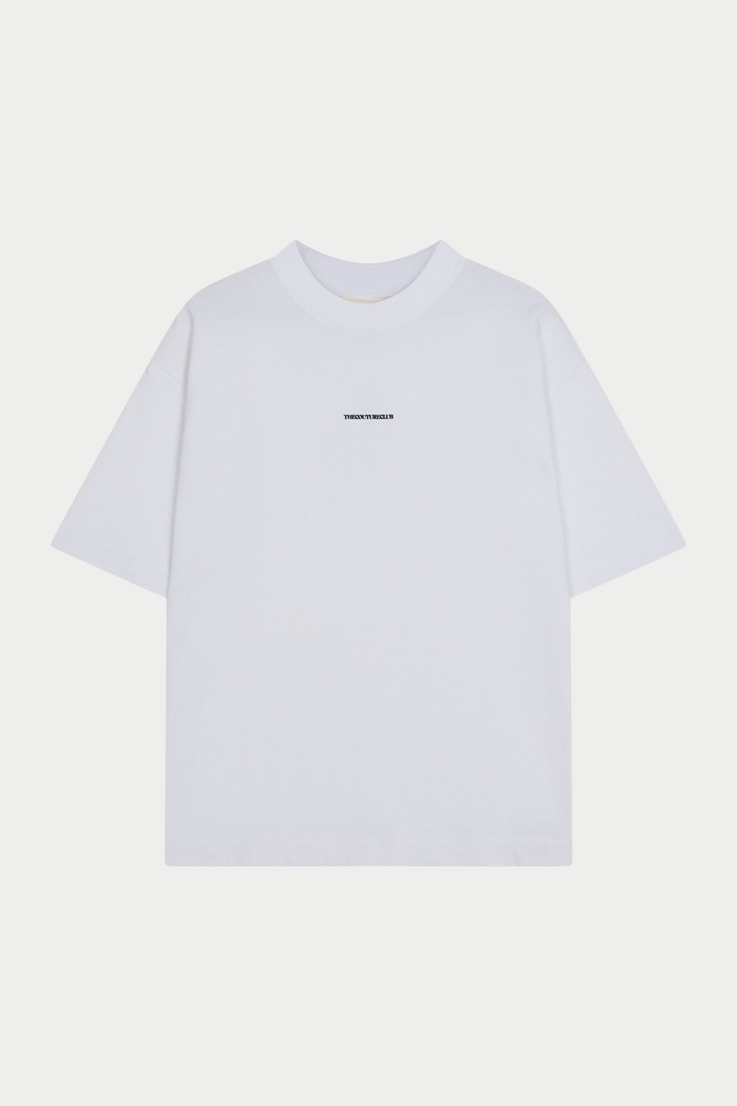 DOUBLE MICRO COPYRIGHT PRINT T-SHIRT - WHITE