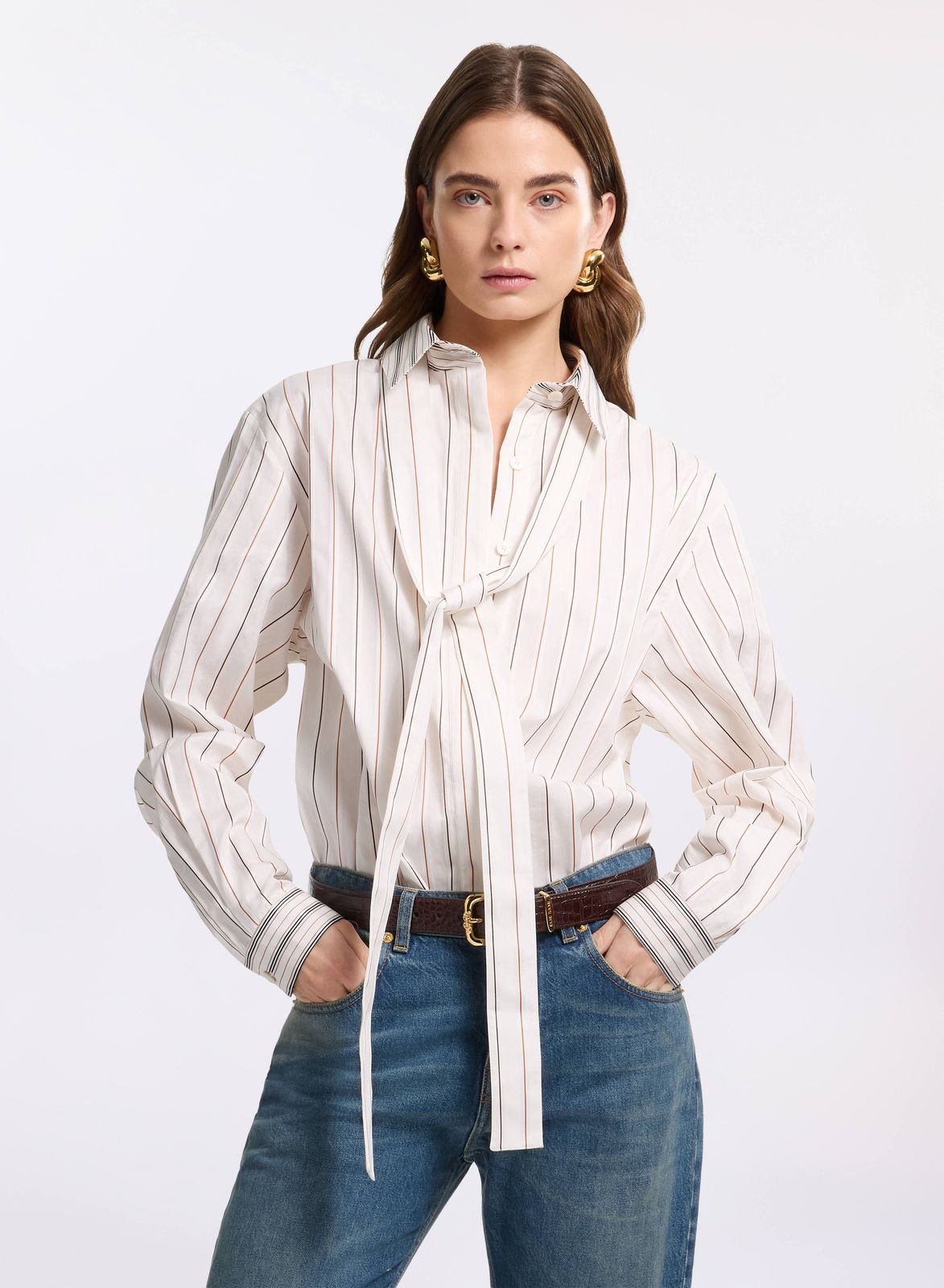 Striped Cotton Shirt