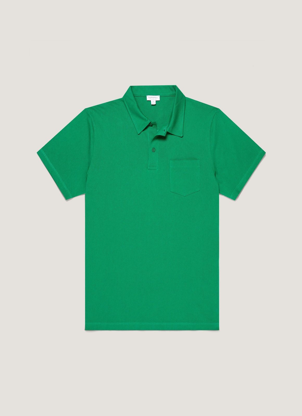 Men's Riviera Polo Shirt in Bright Green