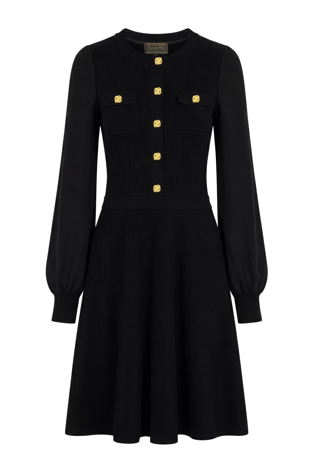 Blenheim Knitted Dress (black)