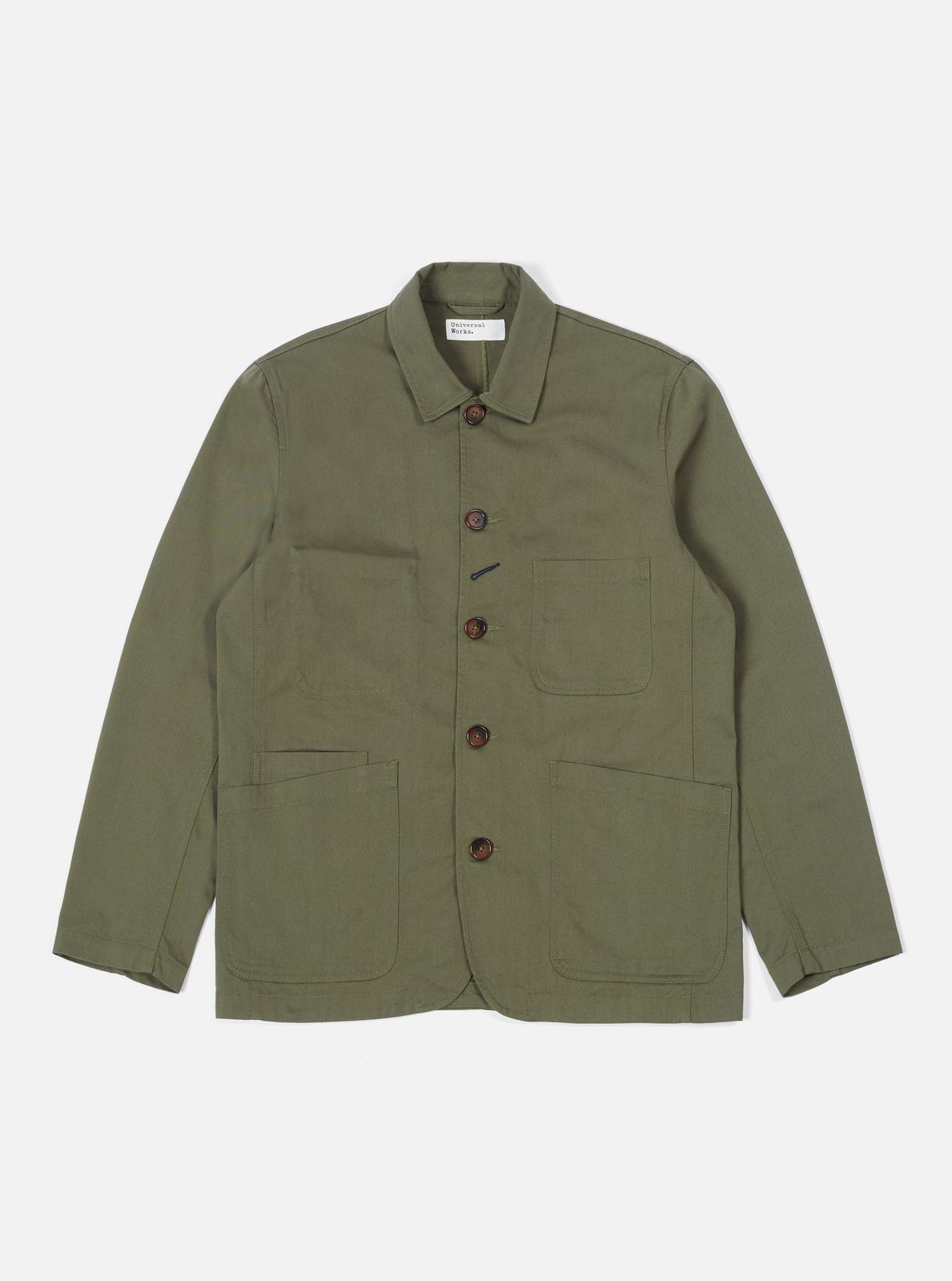 Light Olive Twill Bakers Chore Jacket