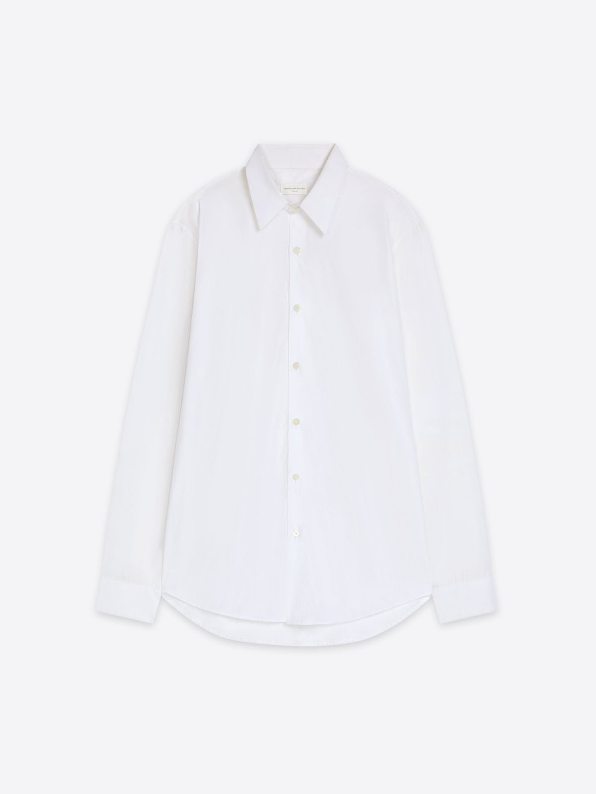 Fitted cotton shirt