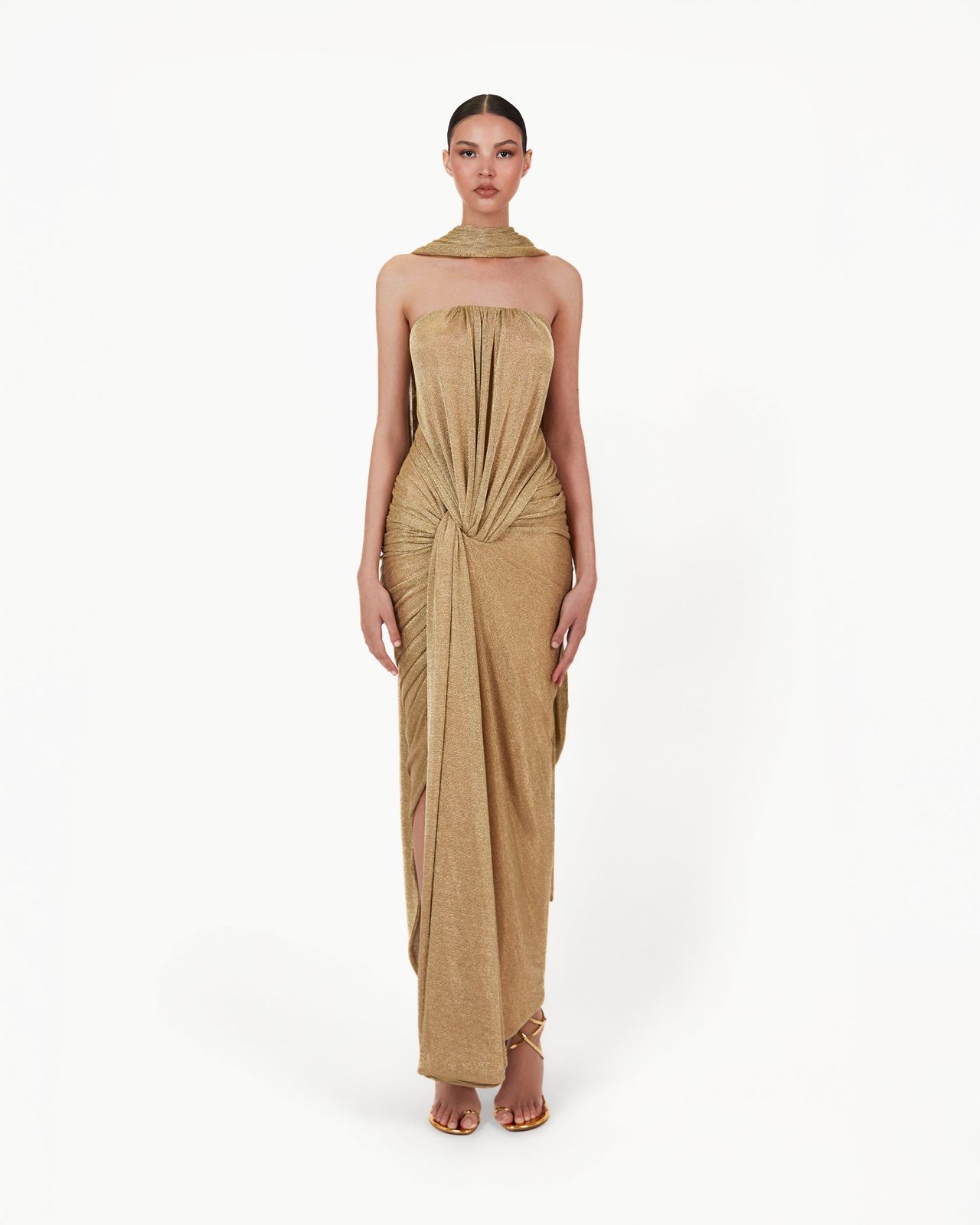Kalota Dress - Gold