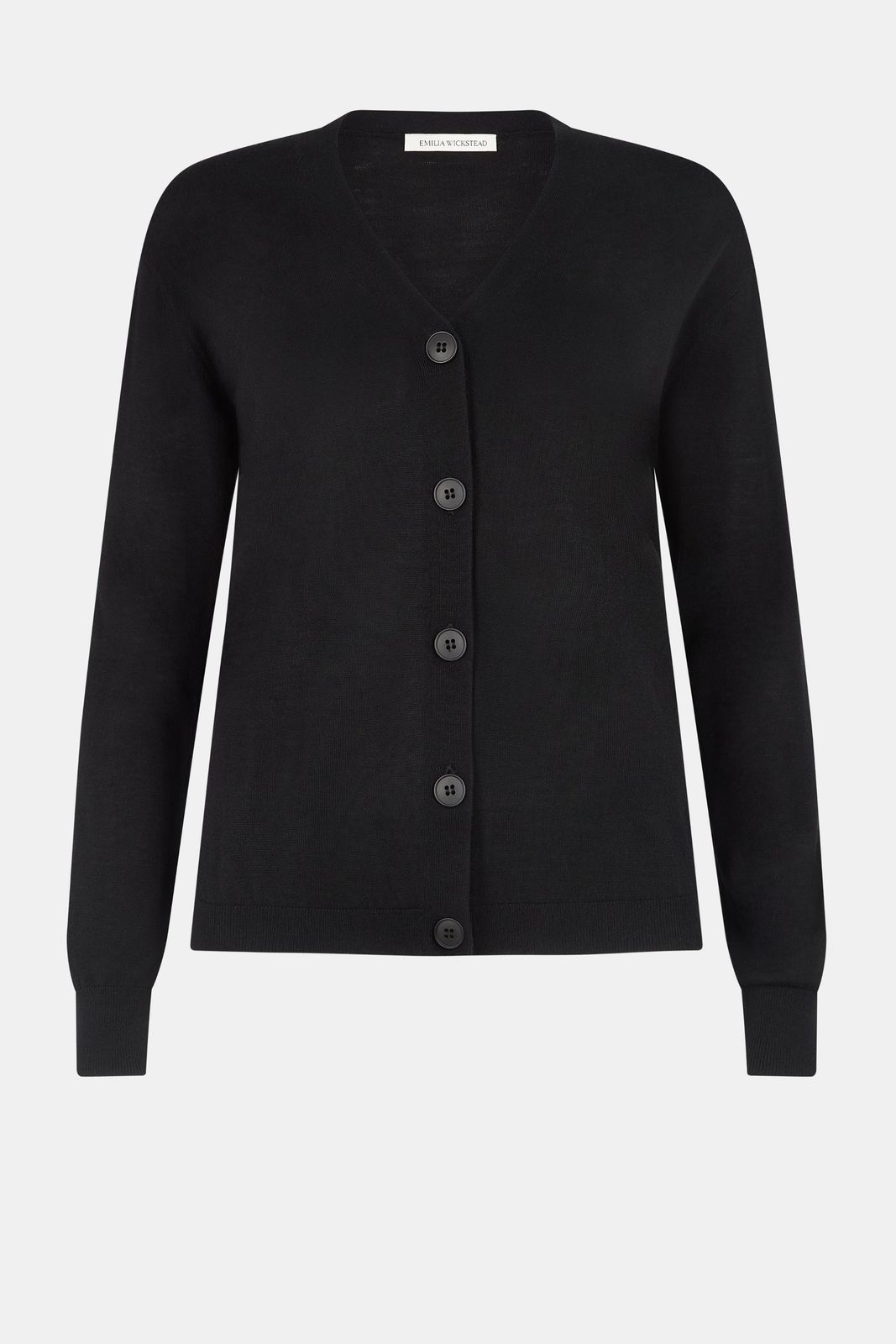 Jaynie Black Knit Cardigan