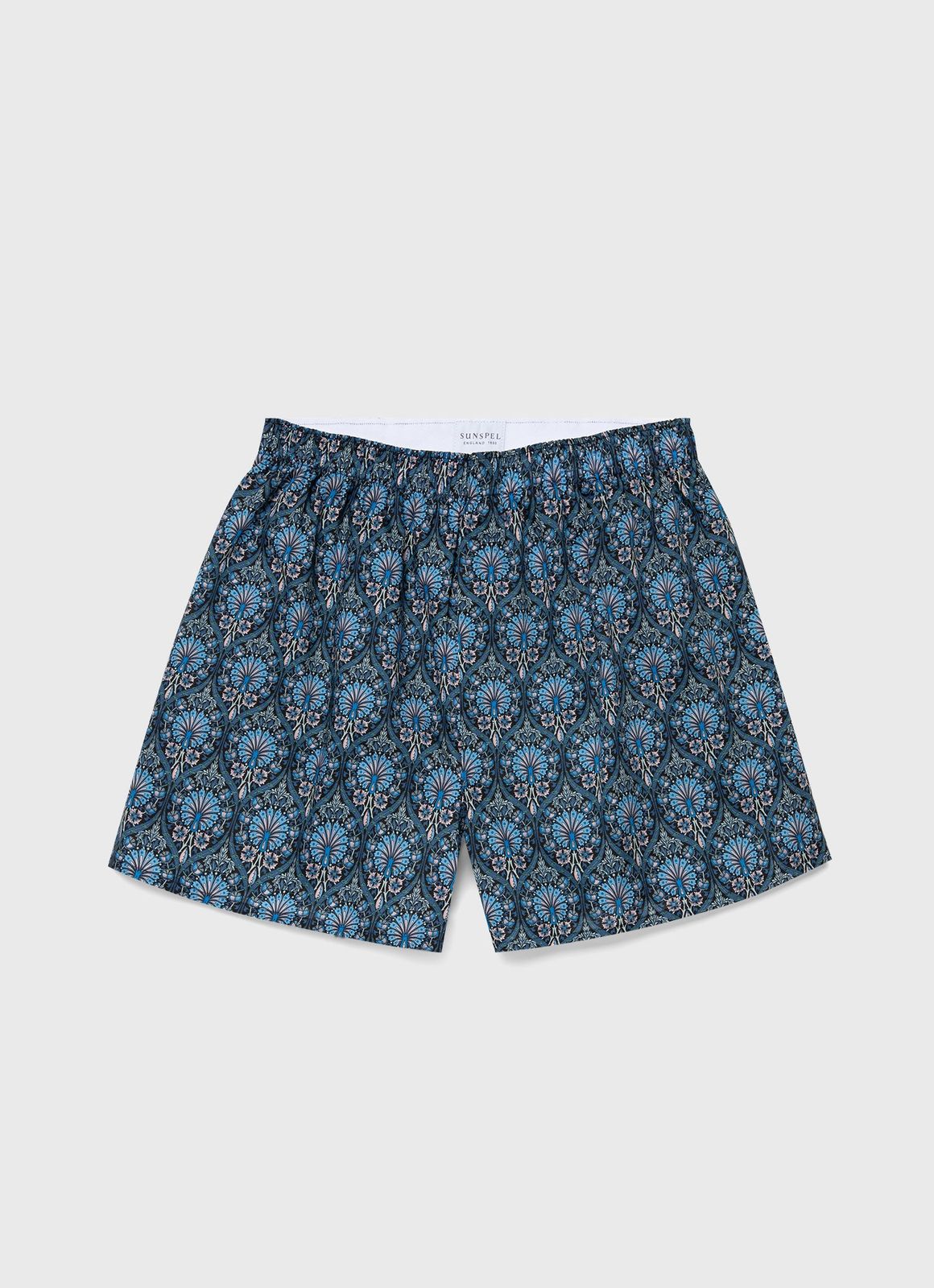 Men's Classic Boxer Short in Liberty Fabric Peacock Place