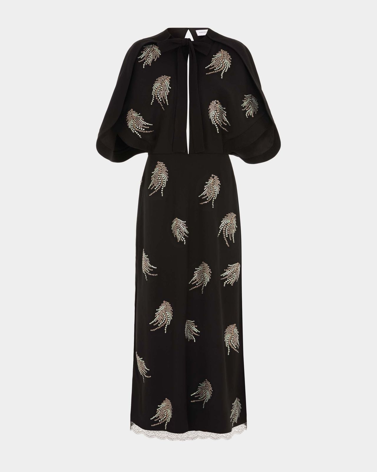 Della Midi Dress in Crepe