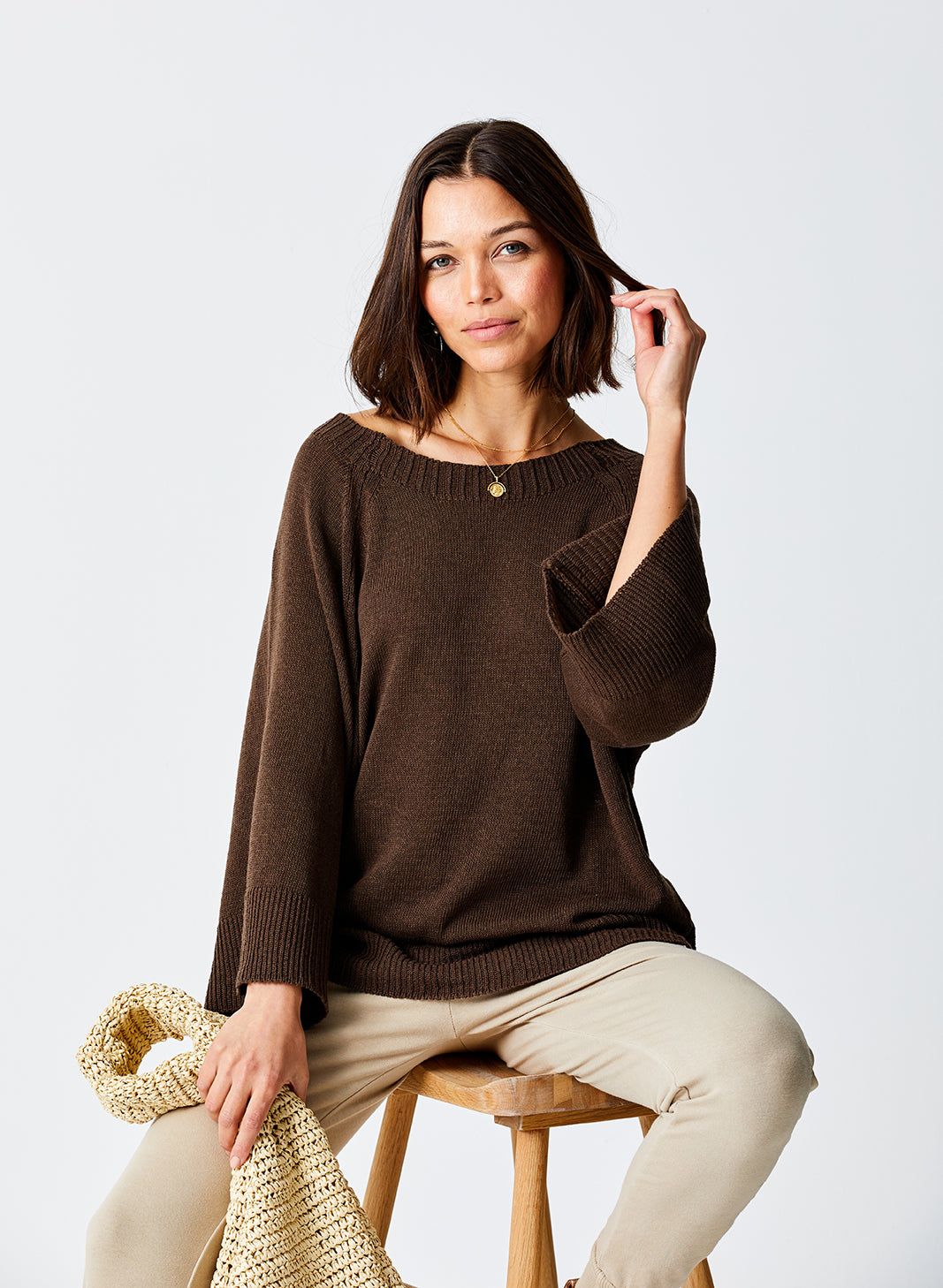 Fermina Kimono Sleeve Sweater