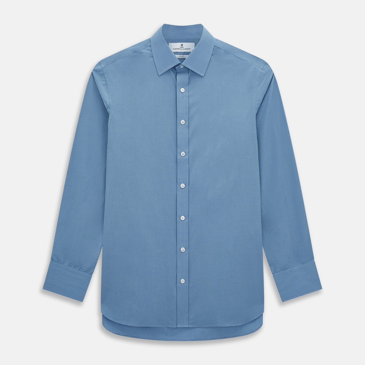 Colony Blue Pin Check Mayfair Shirt